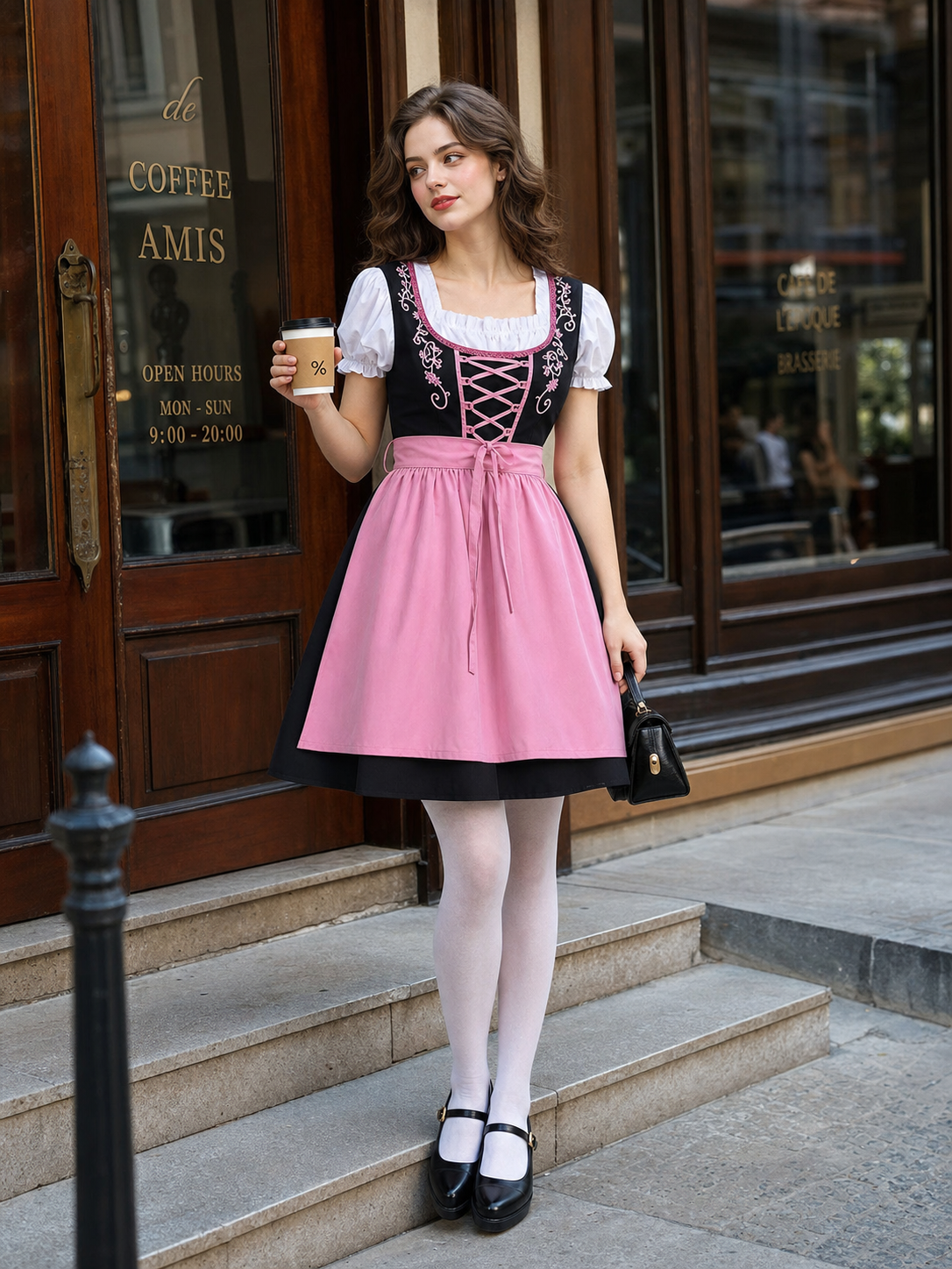 Women's Beer Girl Dress, Bavarian Costume