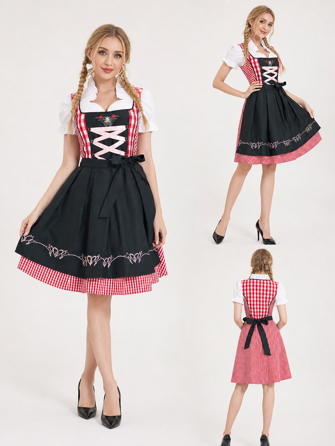 Bavarian-Style Dirndl Carnival Dress