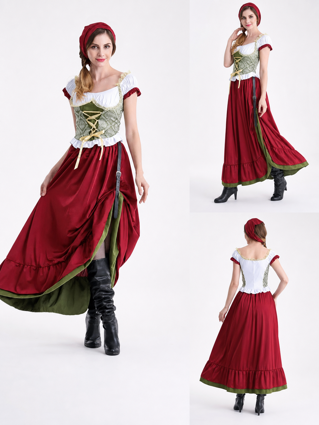 Oktoberfest-Style Carnival Costume Dress