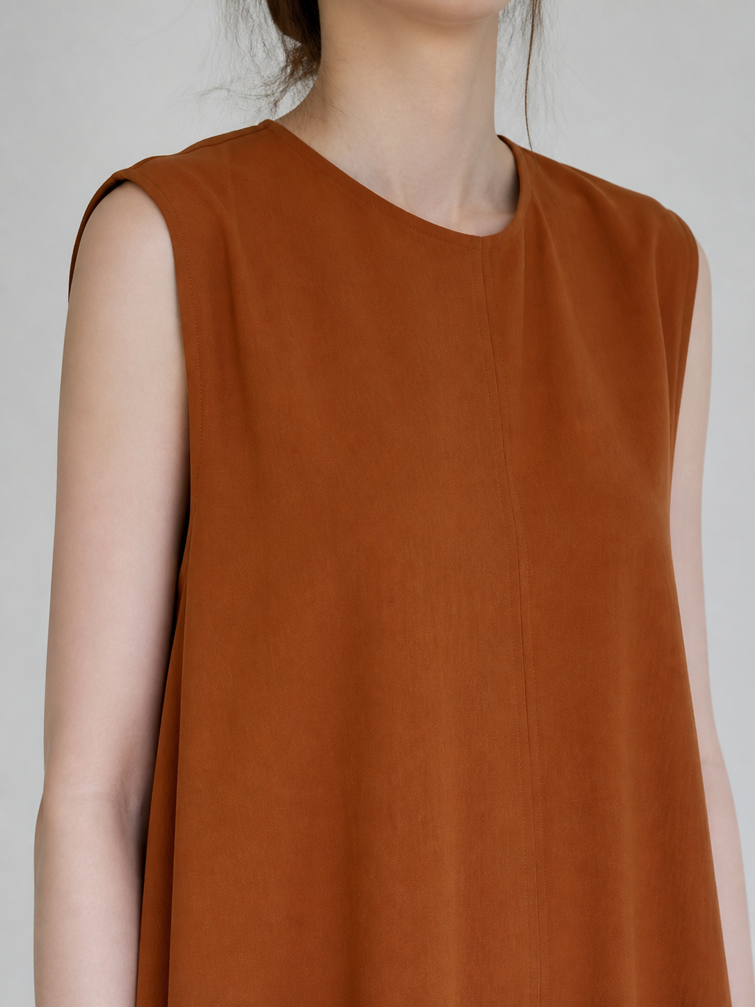 Korean Chic Long Loose-Fit Sundress