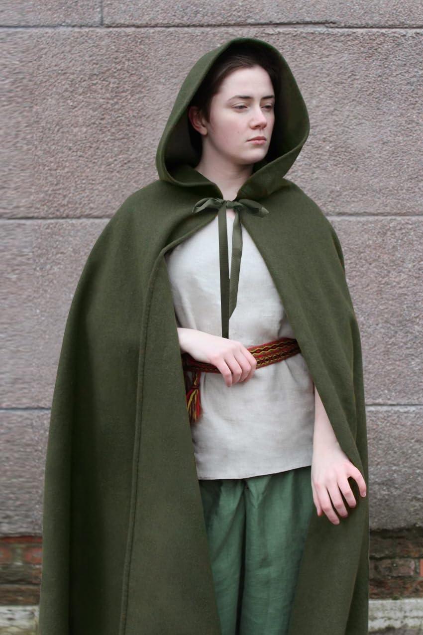 HOMELEX Medieval Hooded Cloak for Men - HOMELEX