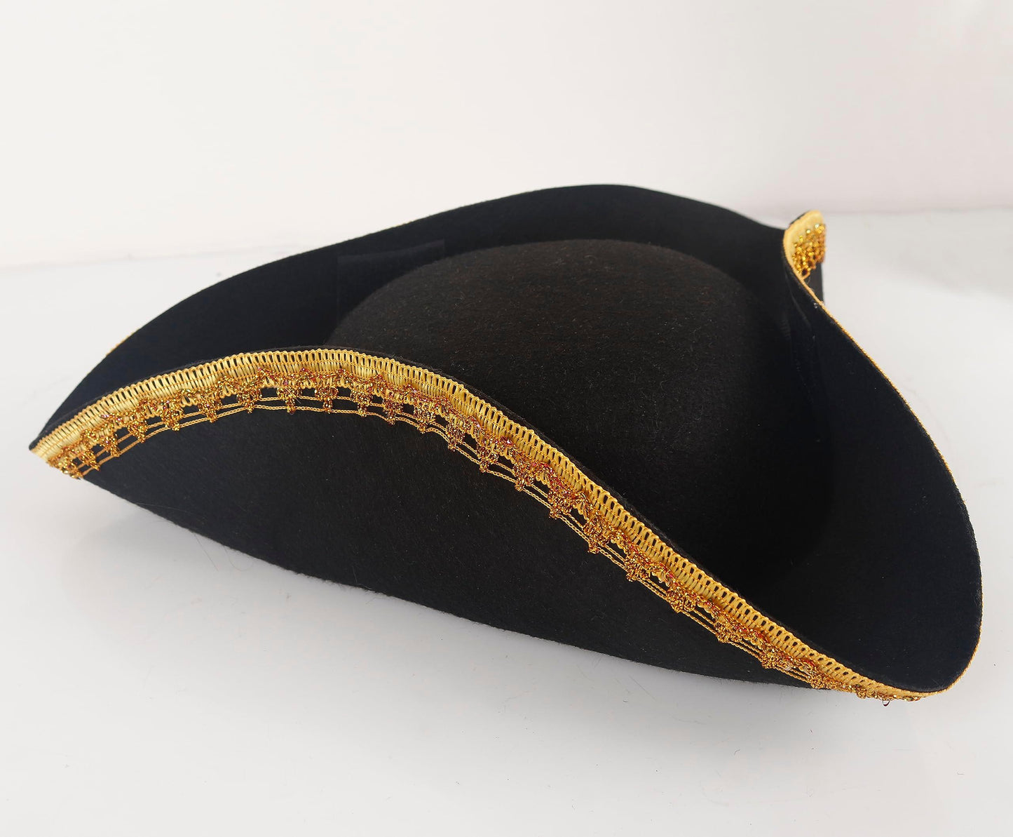 HOMELEX Authentic Pirate Hat for Adult Halloween Colonial Tricorn Costume Accessories - HOMELEX
