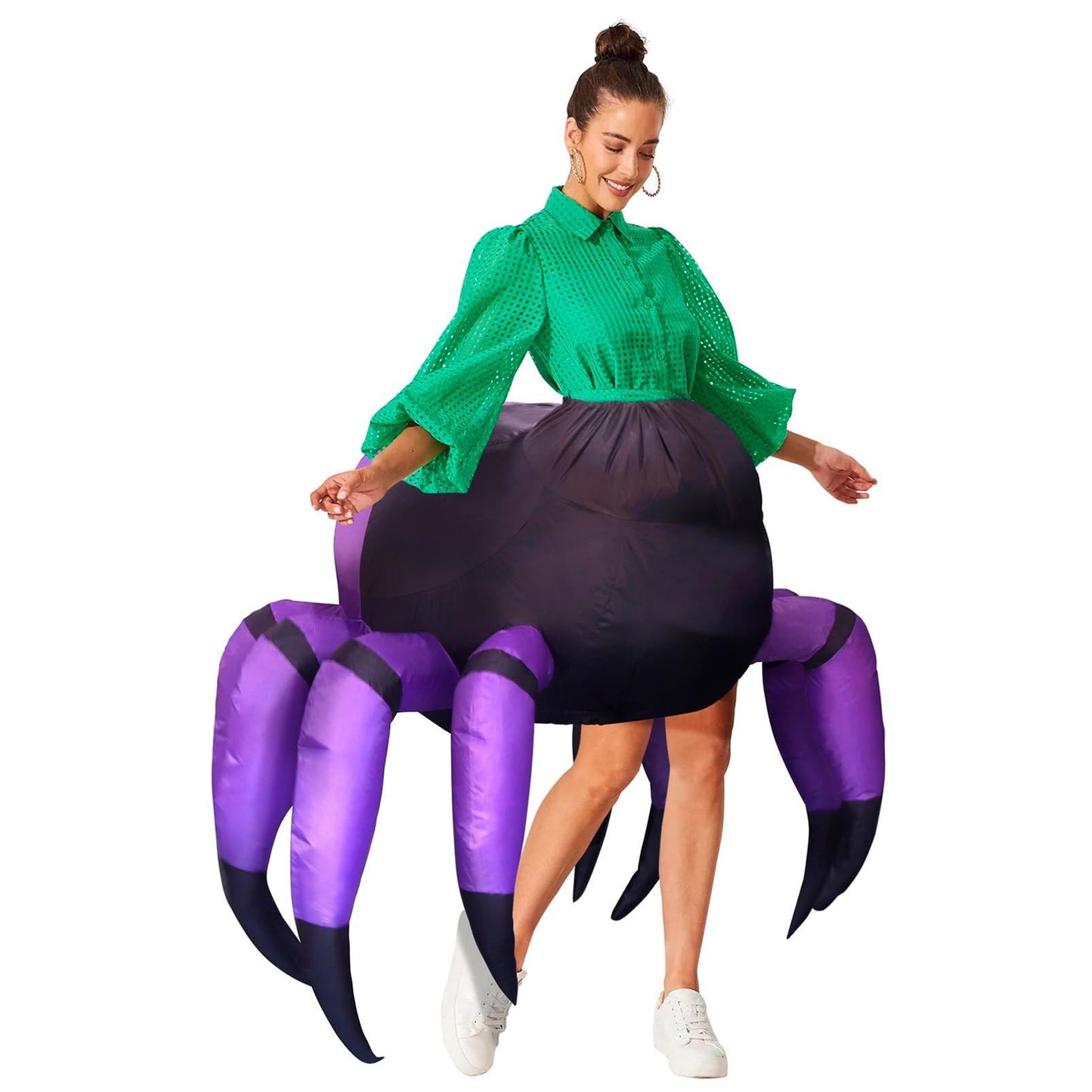 HOMELEX Halloween Party Costumes Spider Inflatable Costume
