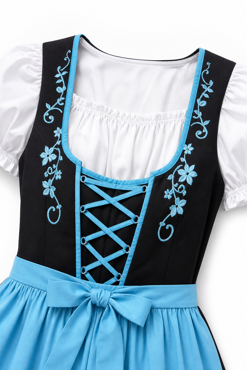 Bavarian Oktoberfest Costume — Dress with Apron