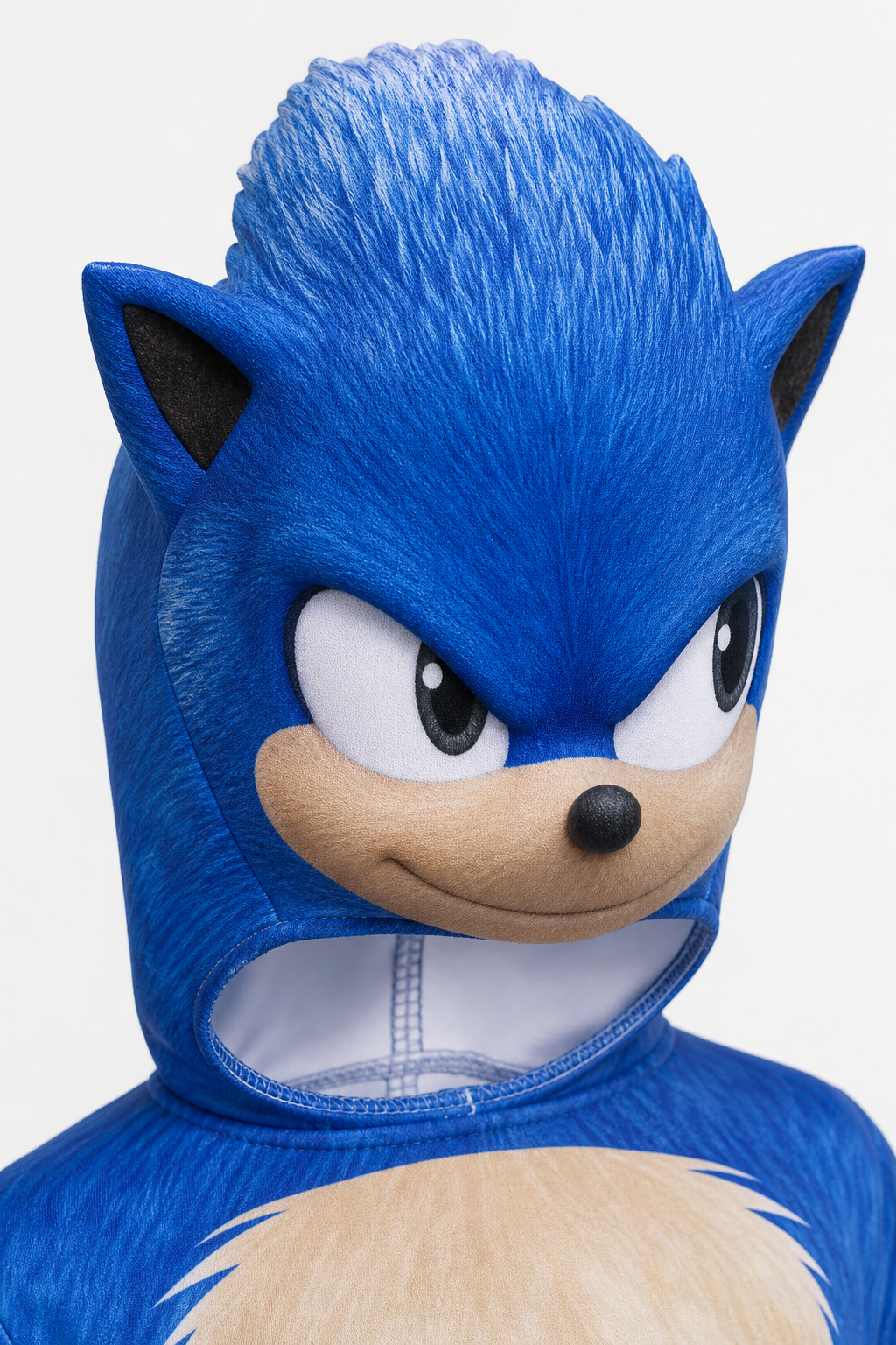 Blue Hedgehog Hooded Halloween Costume