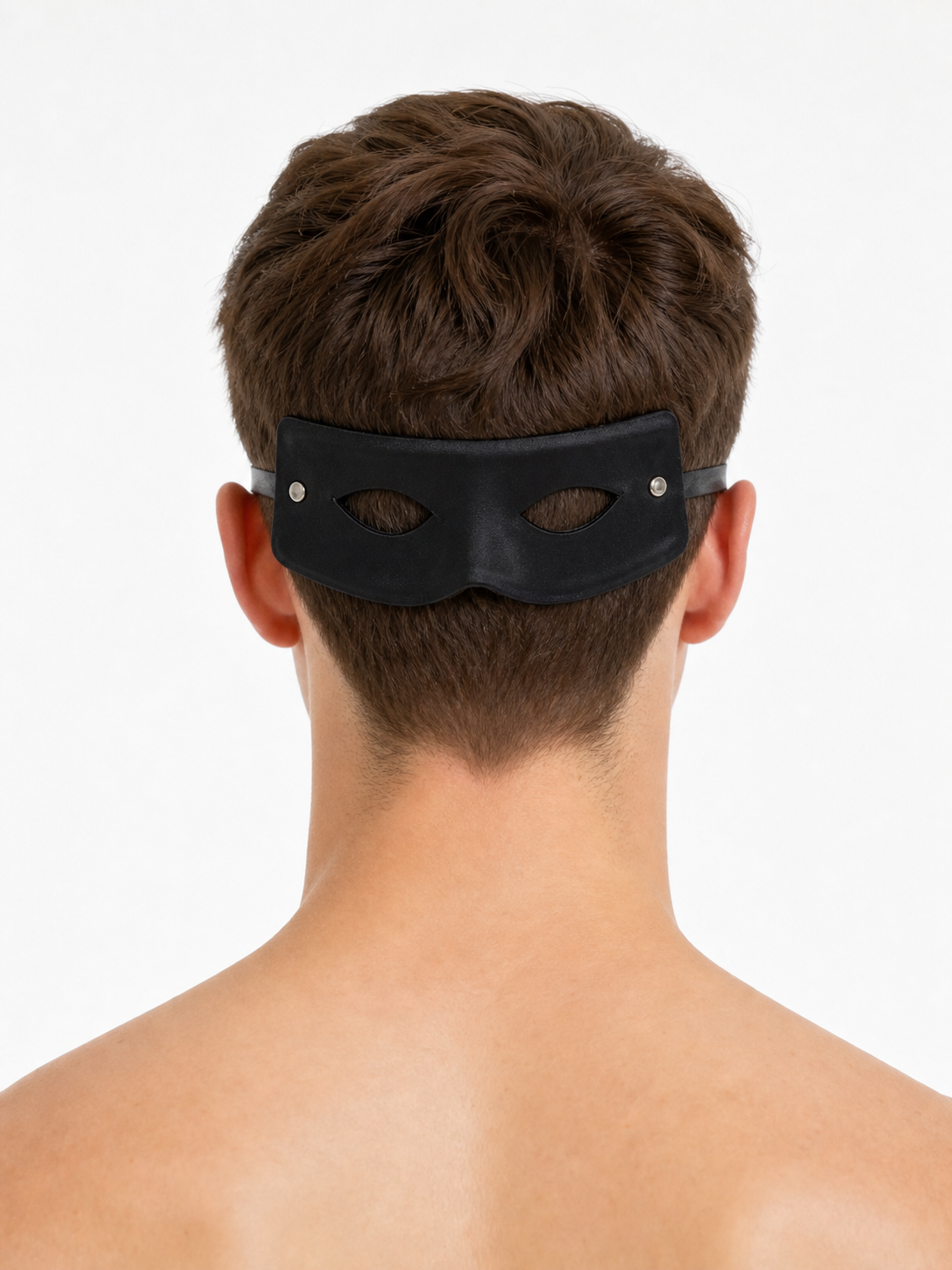 Zorro Masquerade Mask with Glittering Emblem