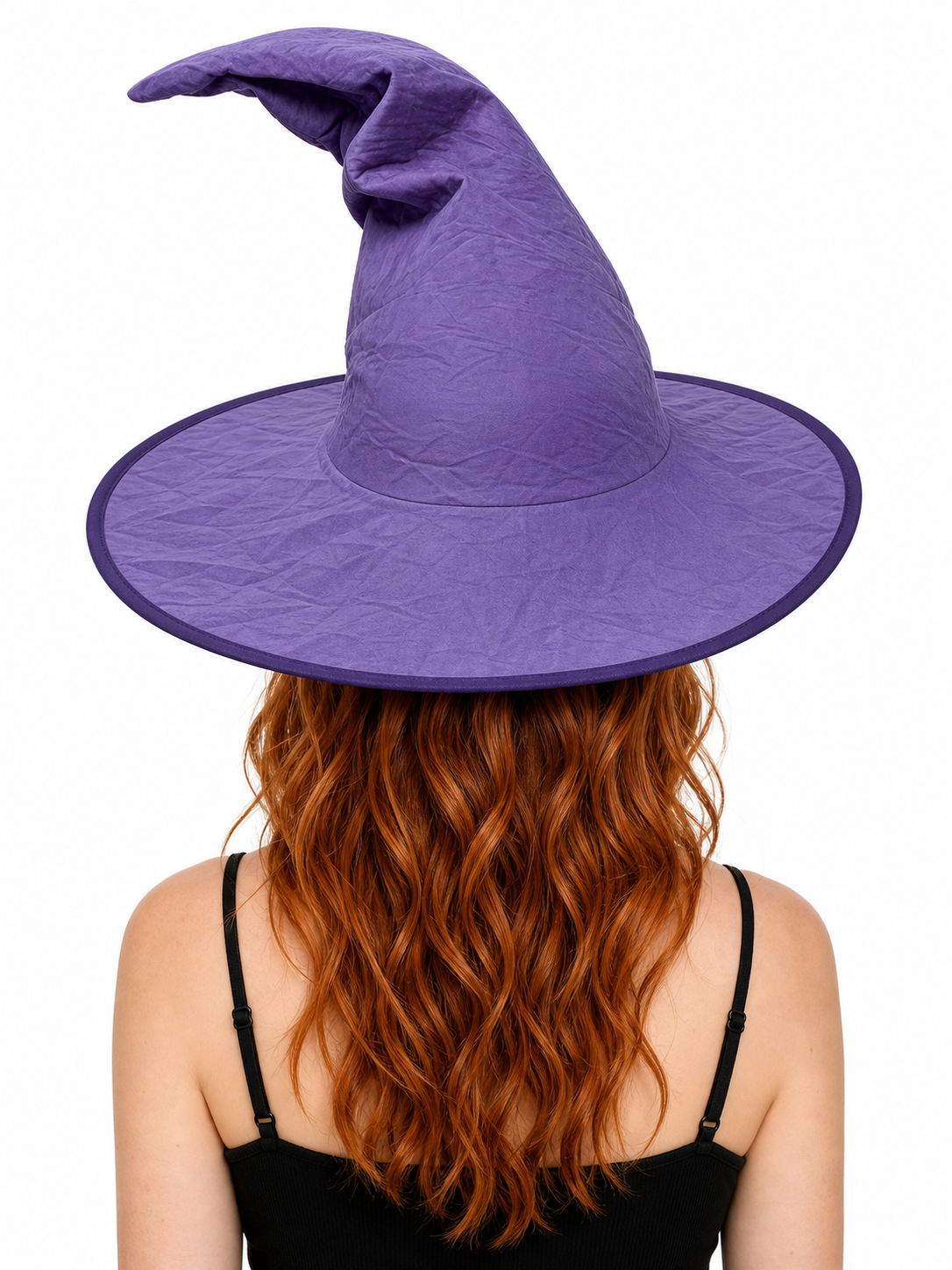 Dark Purple Witch Hat for Halloween