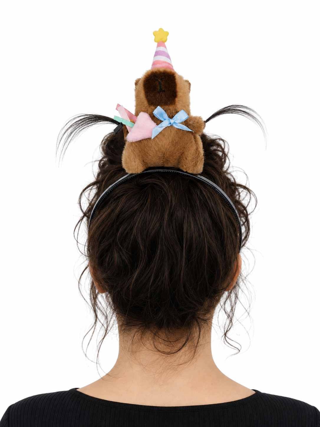 Capybara Carnival Headband for Birthdays