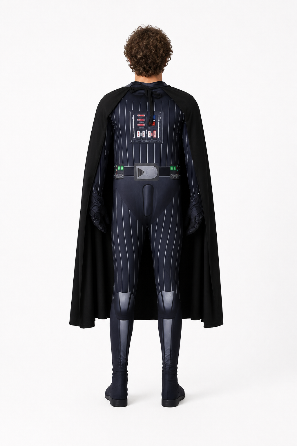 Darth Vader Costume with Cape back view