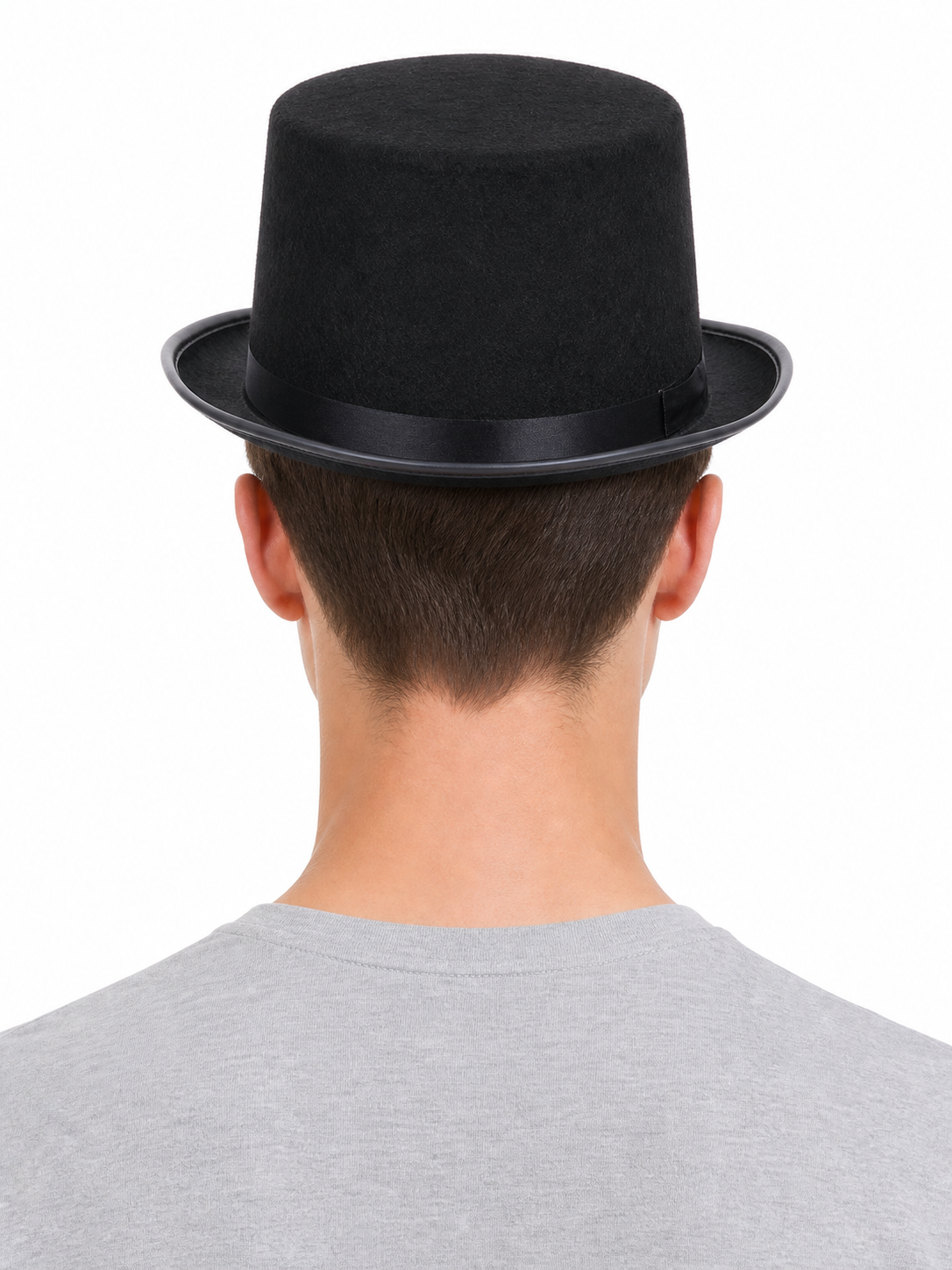 Black Carnival Hat for Magic Tricks and Masquerade