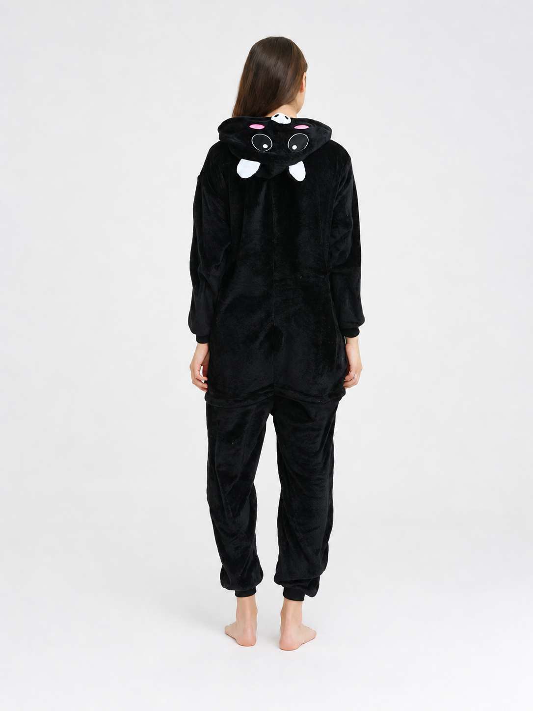 Hooded Carnival Kigurumi, Animal Costume back view