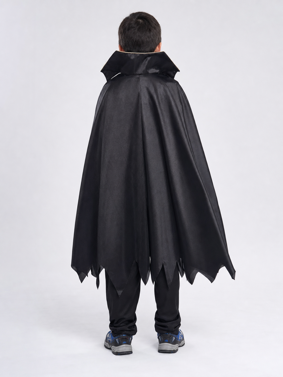 Children's Vampire Costume with Cape and Pants back view