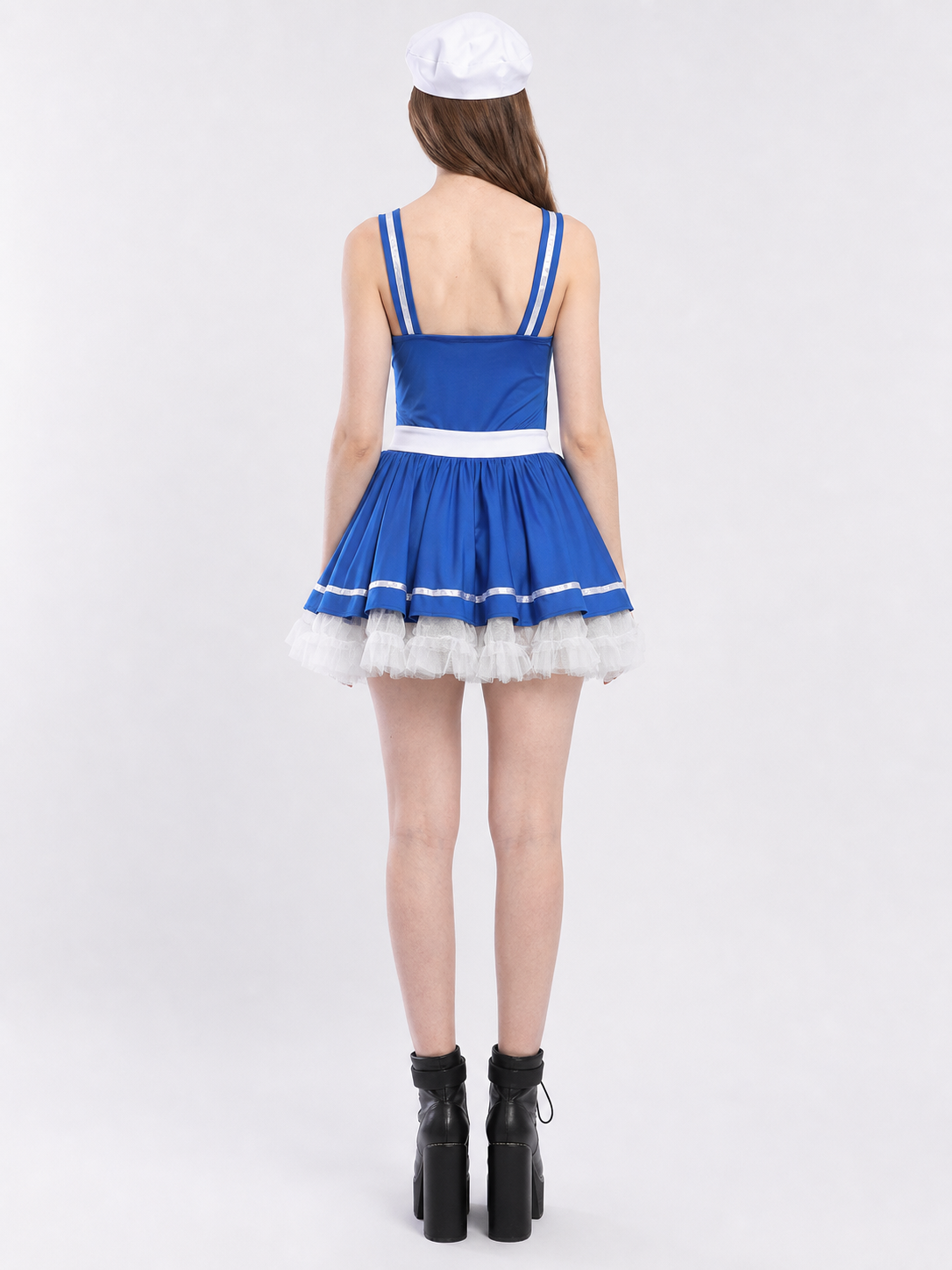 Sailor Costume Dress with Hat and Emblem