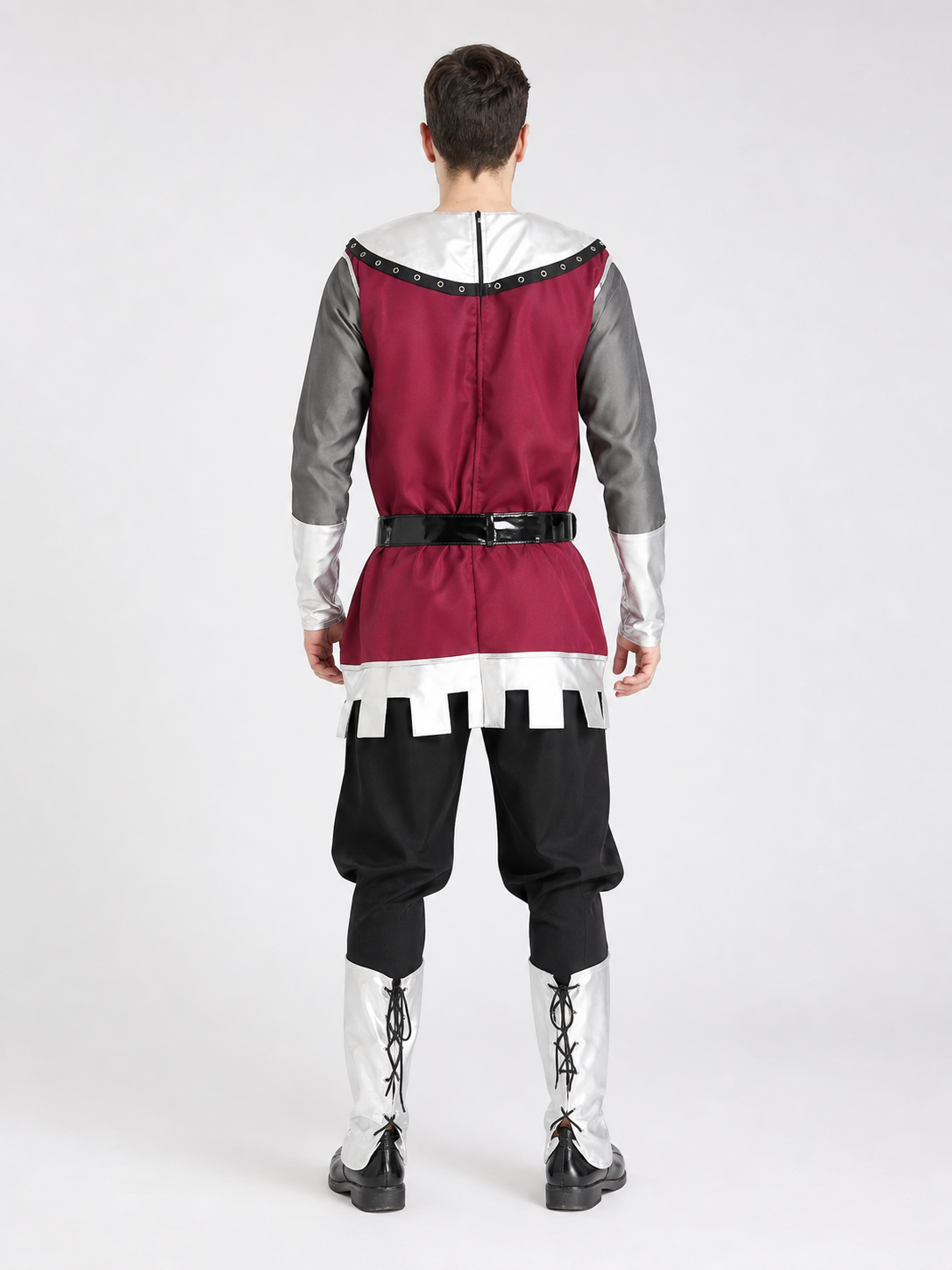 Knight Costume for Cosplay, Halloween, and the Stage back view