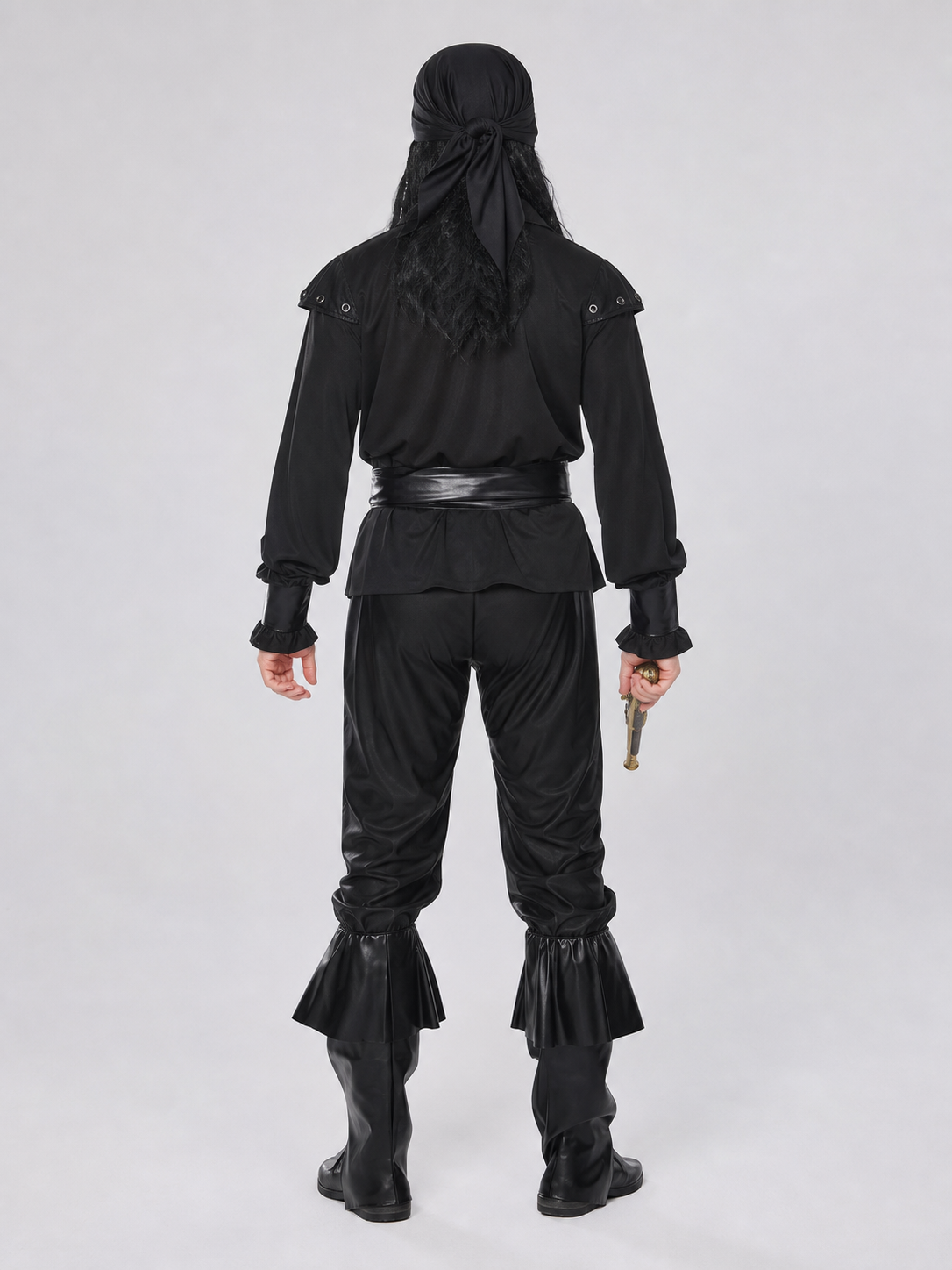 Pirate Halloween and party costume back view