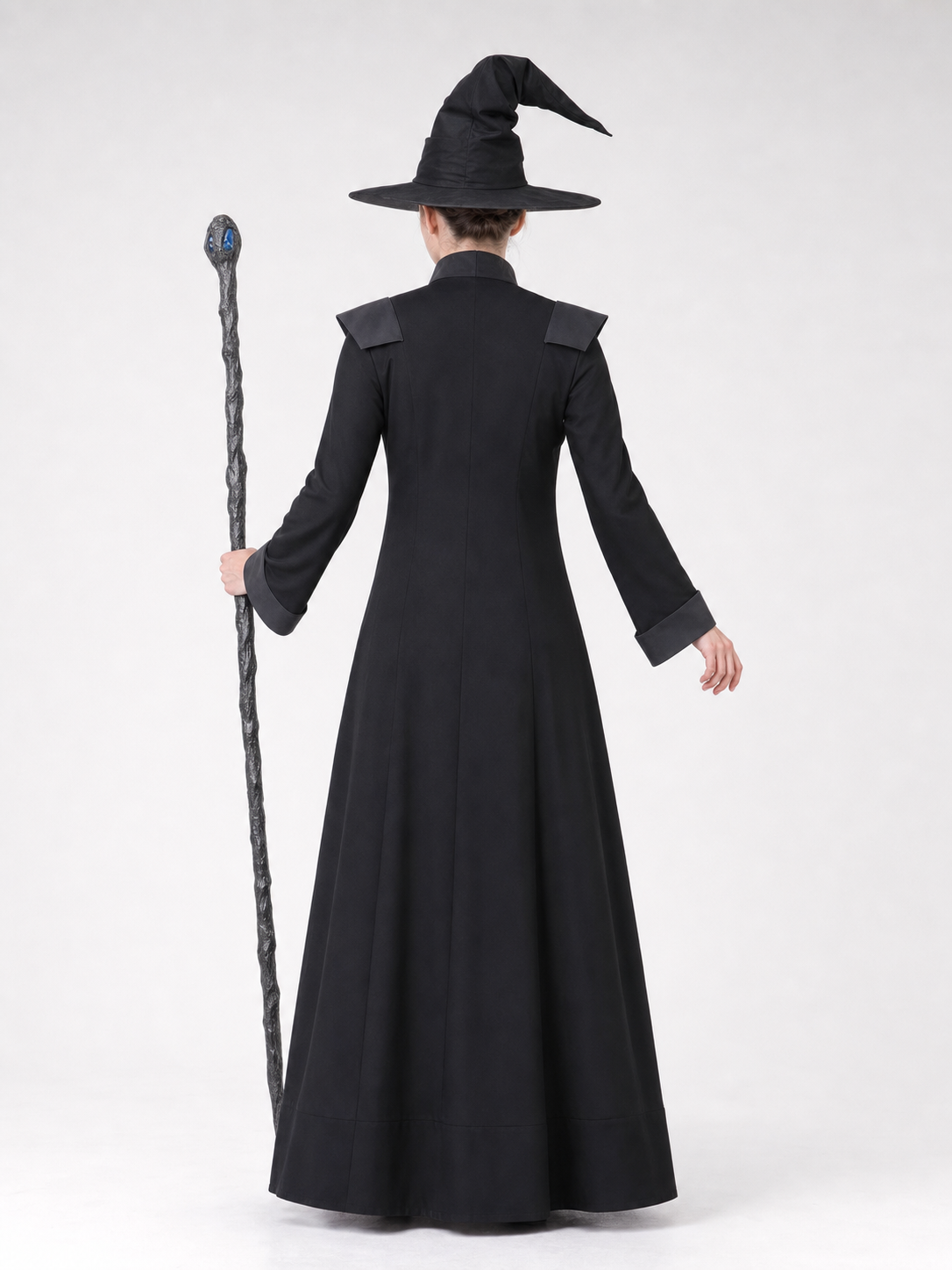 Halloween Wizard Costume with Hat and Robe