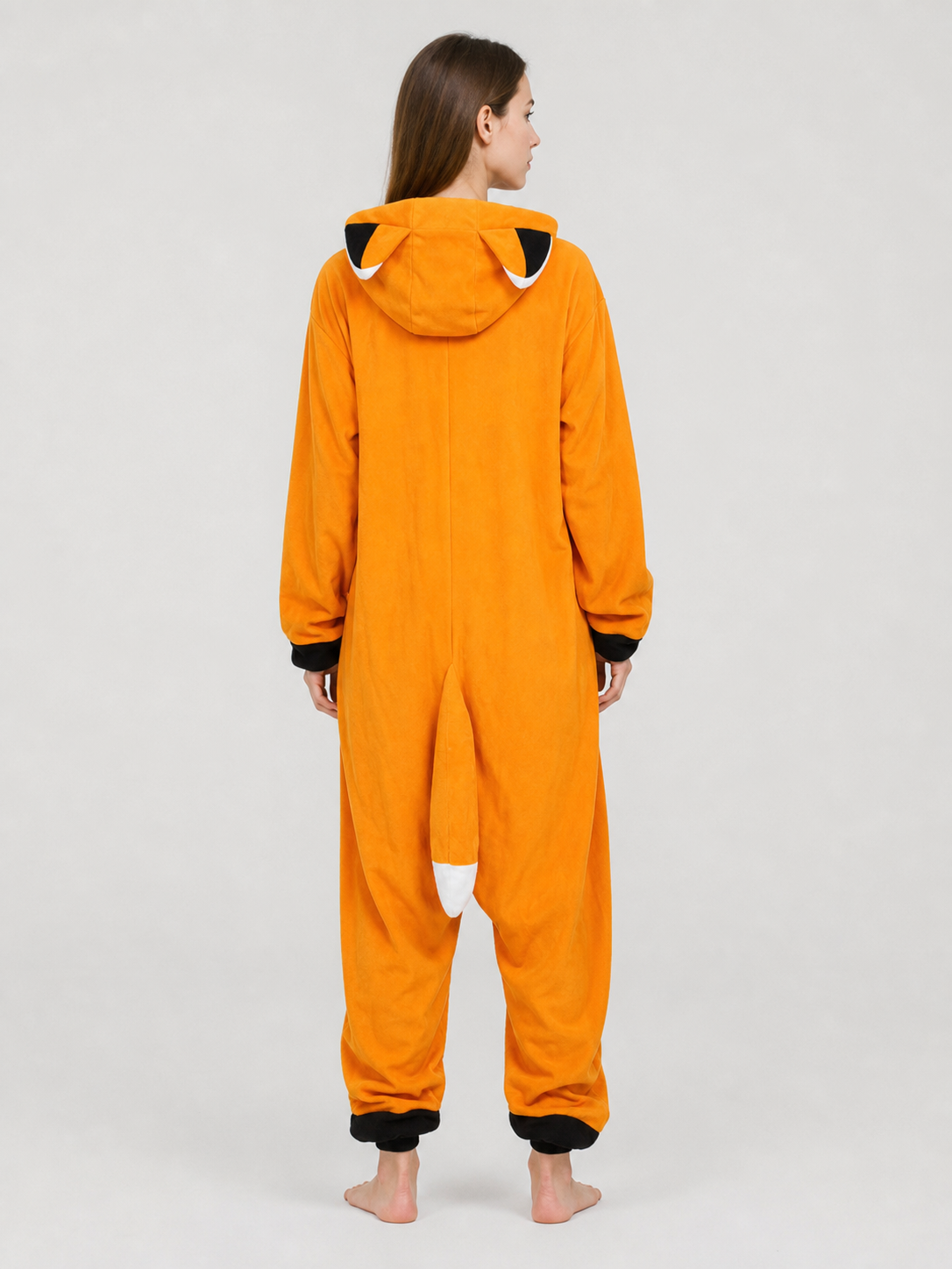 Fox Kigurumi with Hood — Party Costume back view