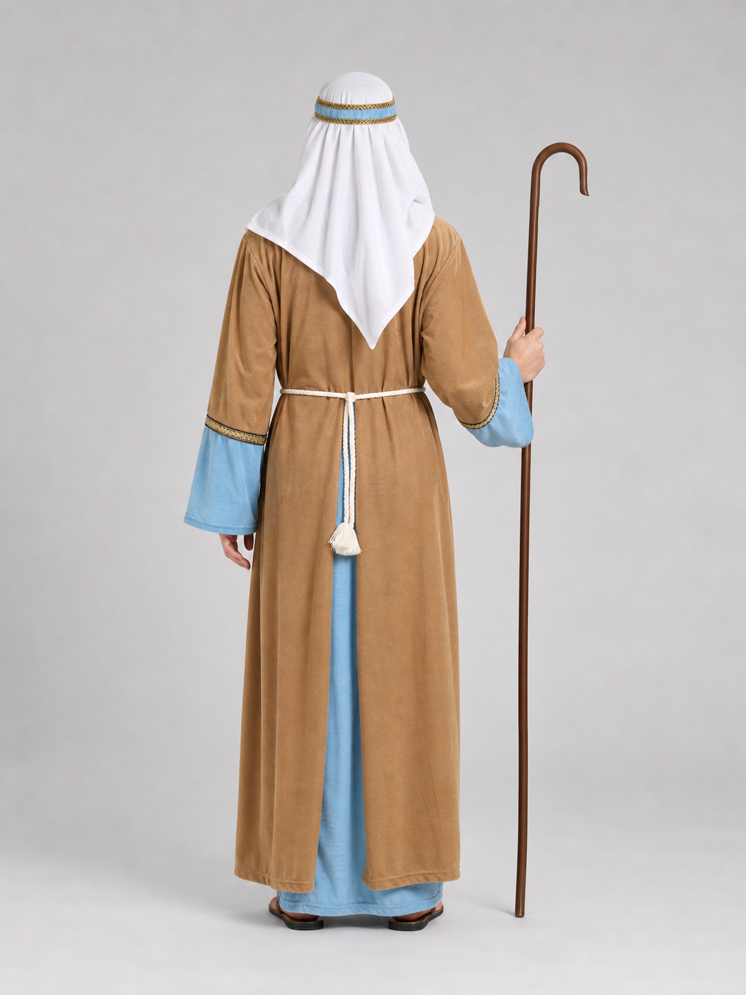 Shepherd Costume with Headpiece back view