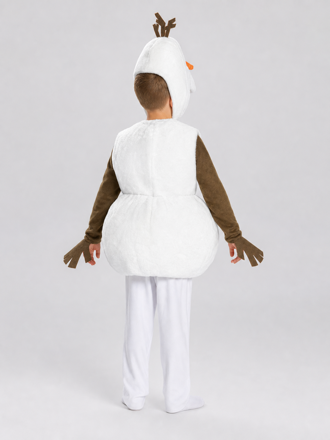 Snowman Costume for a Children's Party and Skit