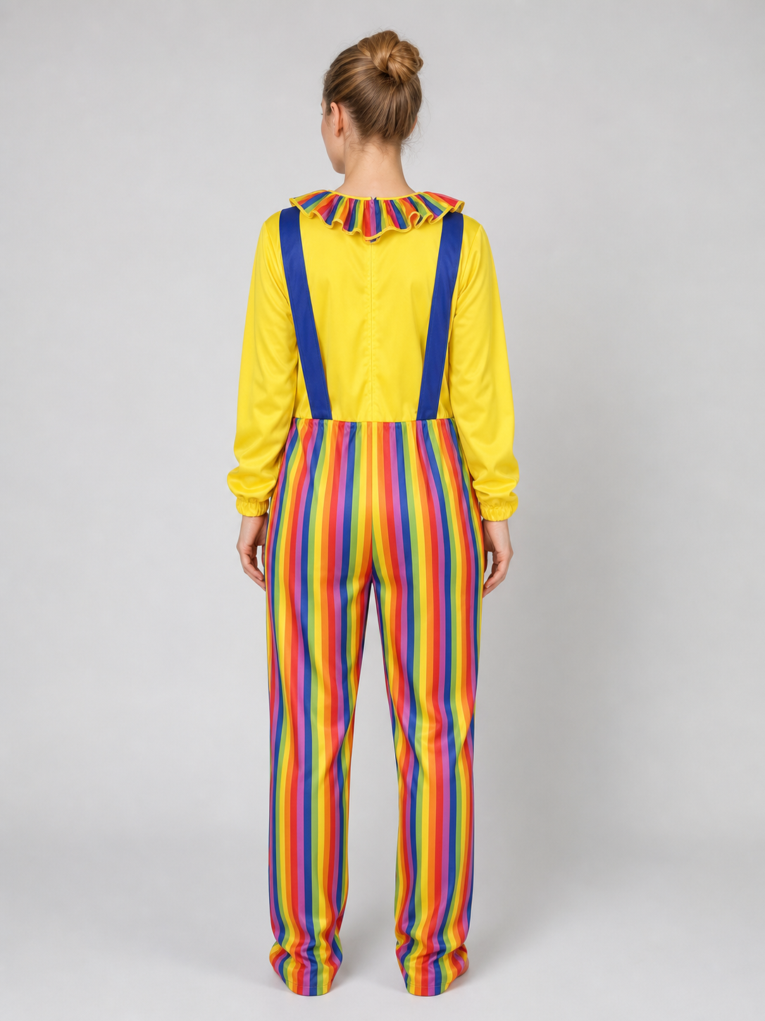 Clown Jumpsuit Costume for Stage and Halloween