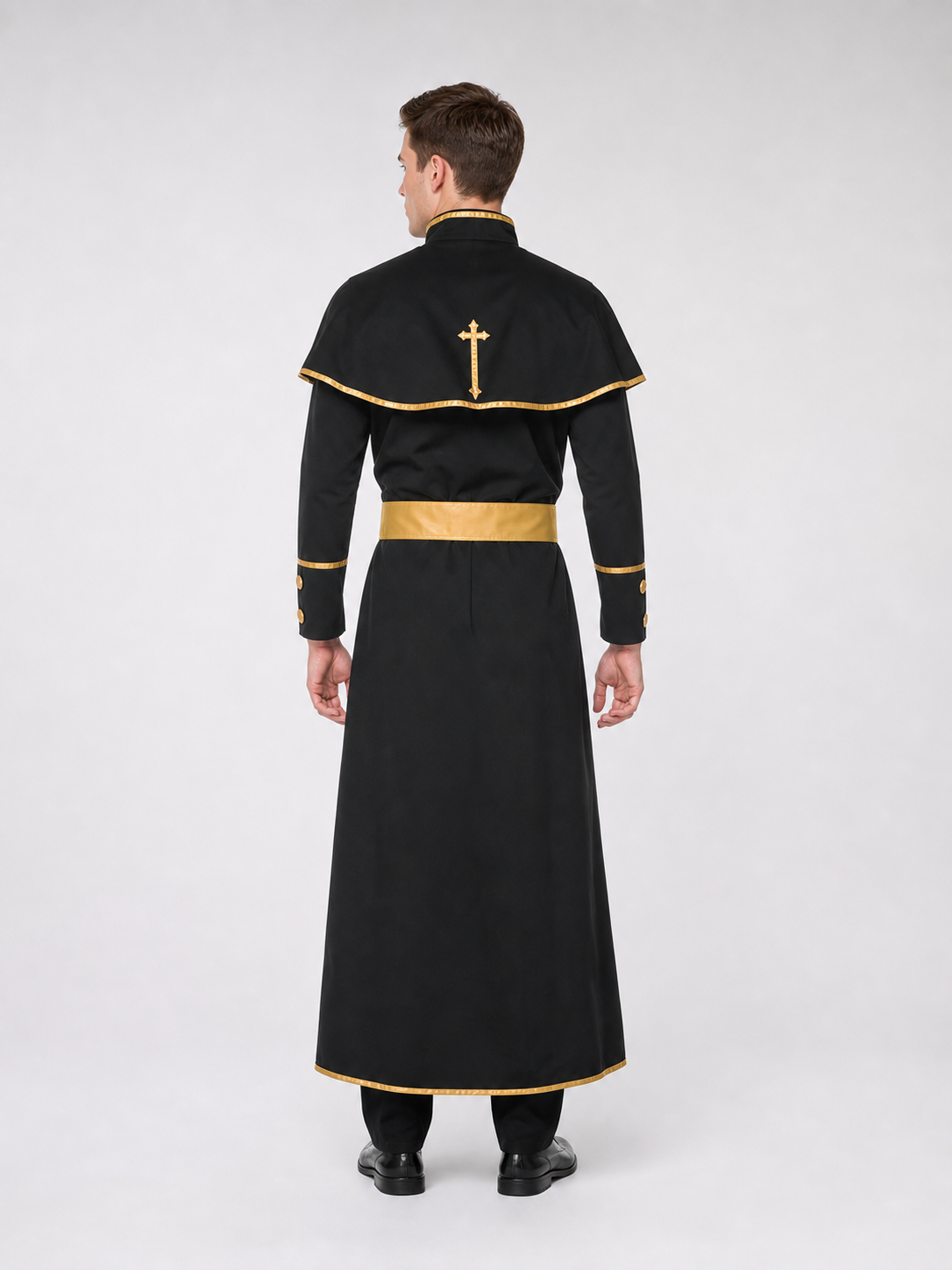Clergyman Costume with Gold Trim
