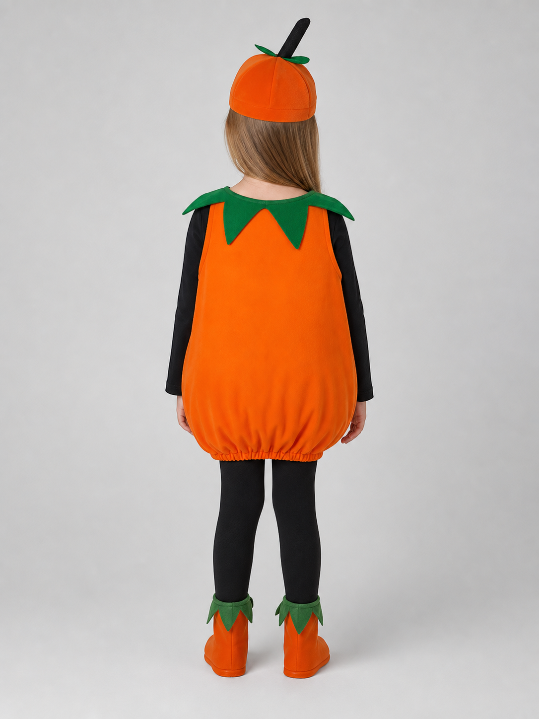 Kids' 4-Piece Pumpkin Halloween Costume