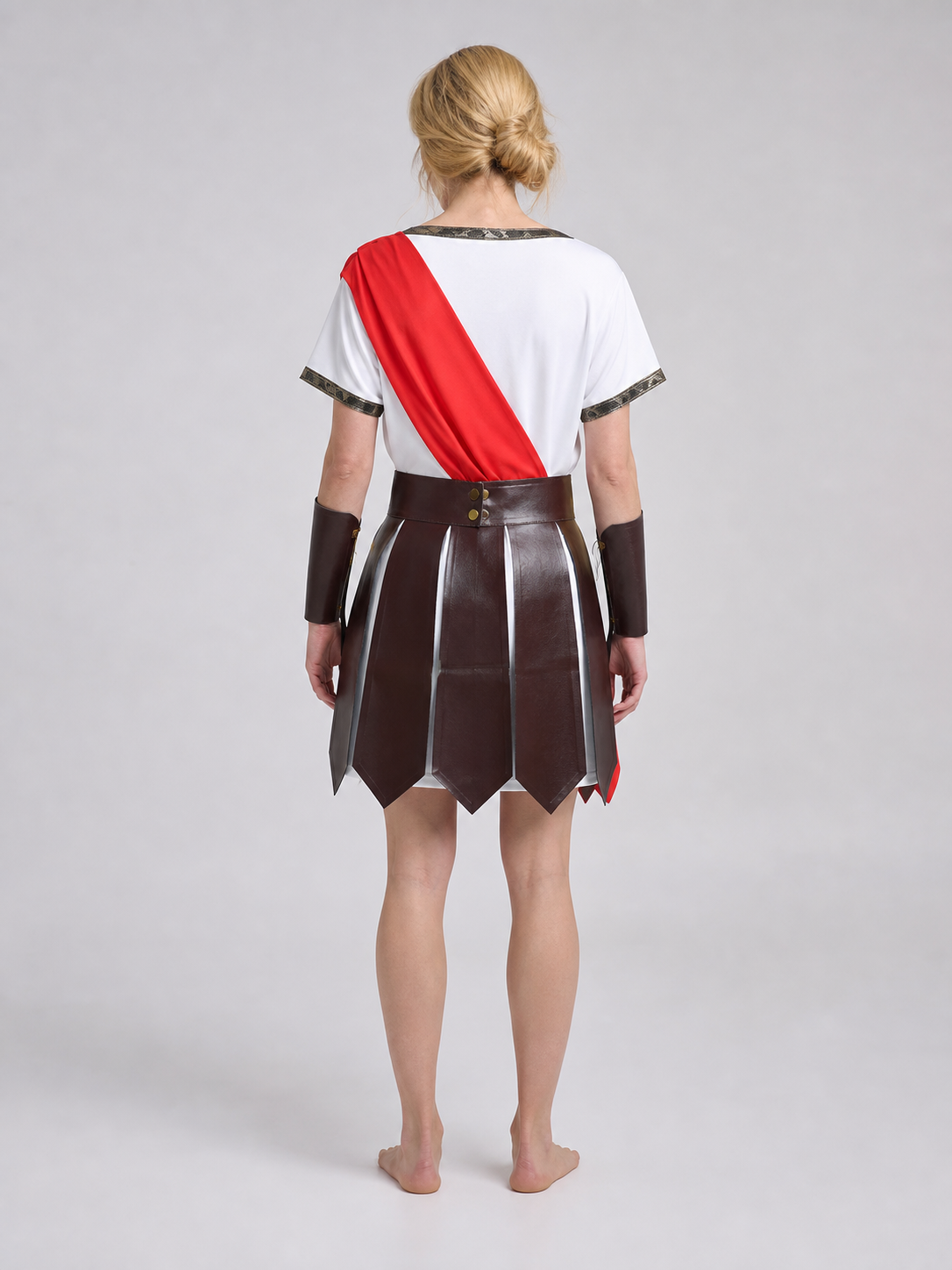 Roman Soldier and Gladiator Costume back view