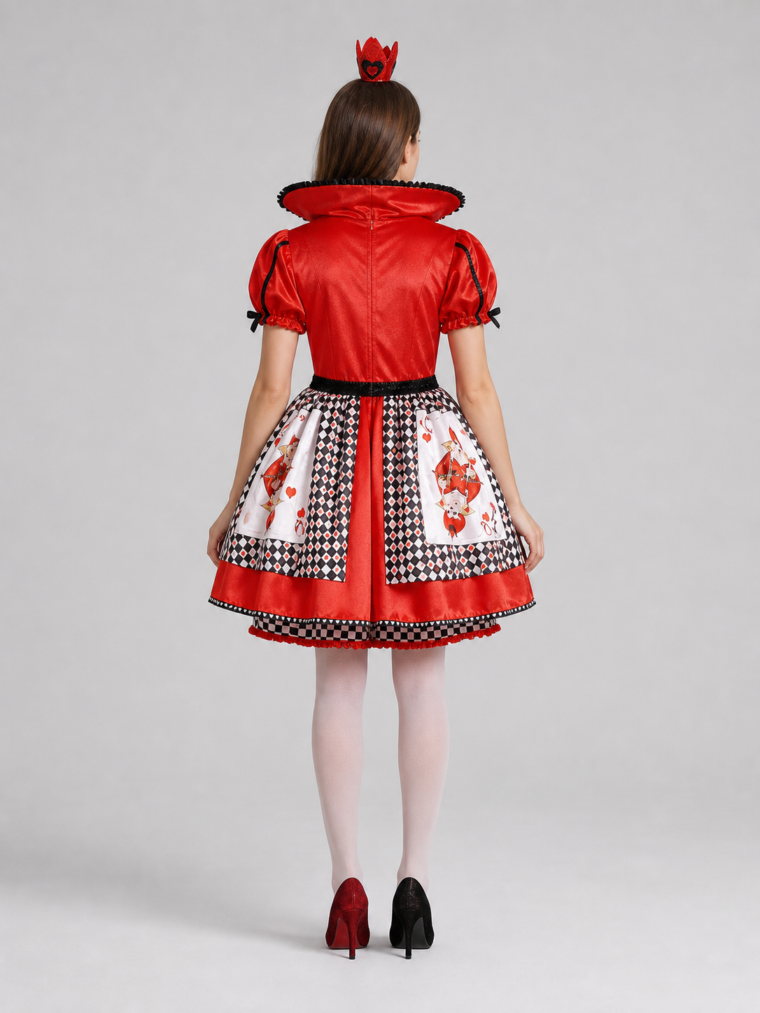 Theatrical Dress in a Card Suit Style