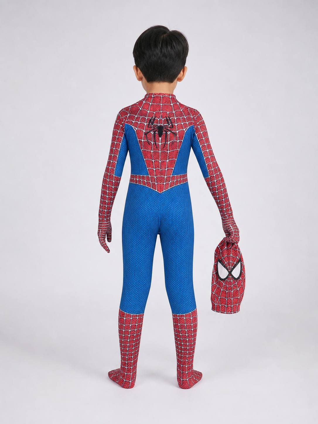 Spider-Man Costume, Jumpsuit with Mask for Cosplay