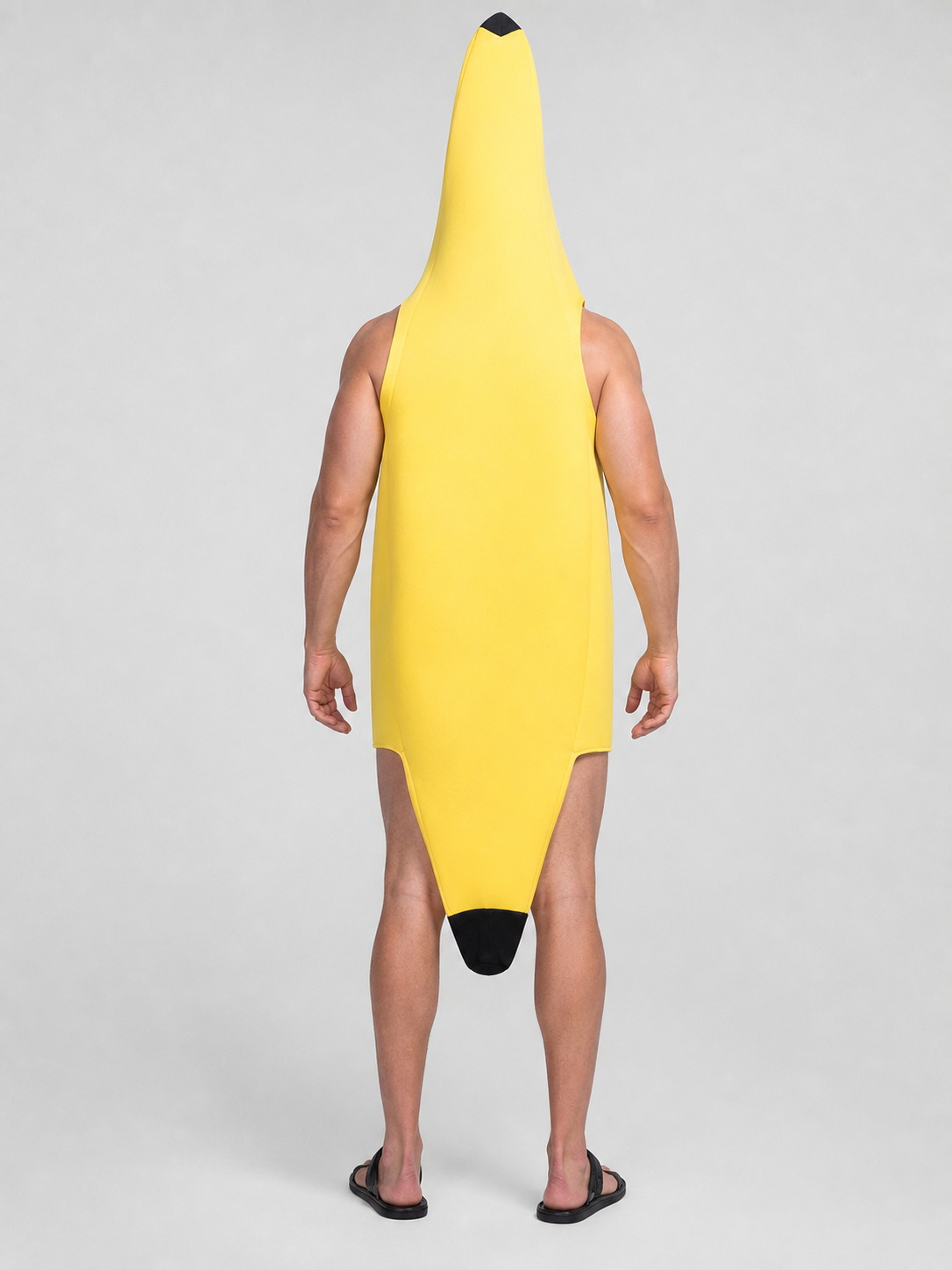 Banana Carnival Costume for Parties and Performances back view 2