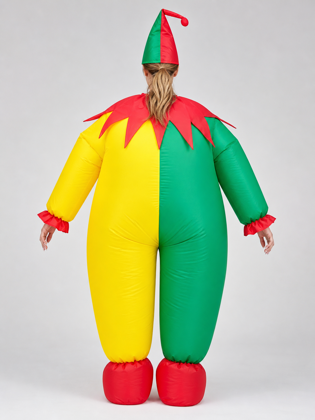 Inflatable Clown Costume for Parties and Celebrations back view