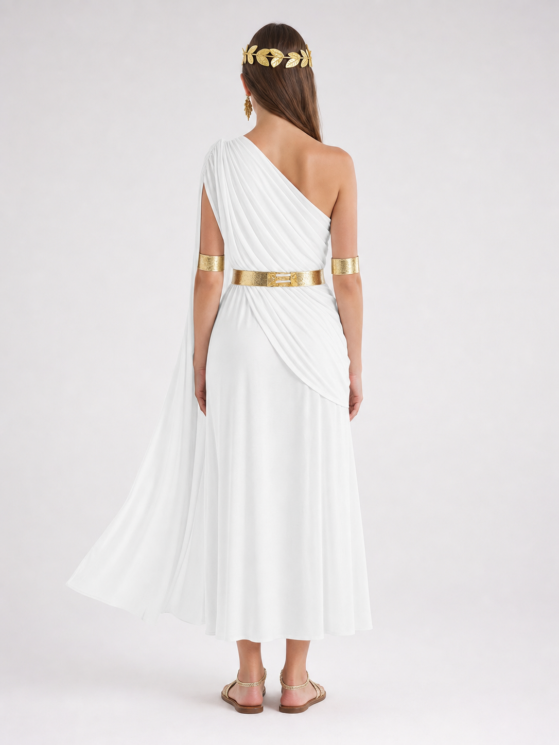 Greek-Style Costume Dress with Accessories