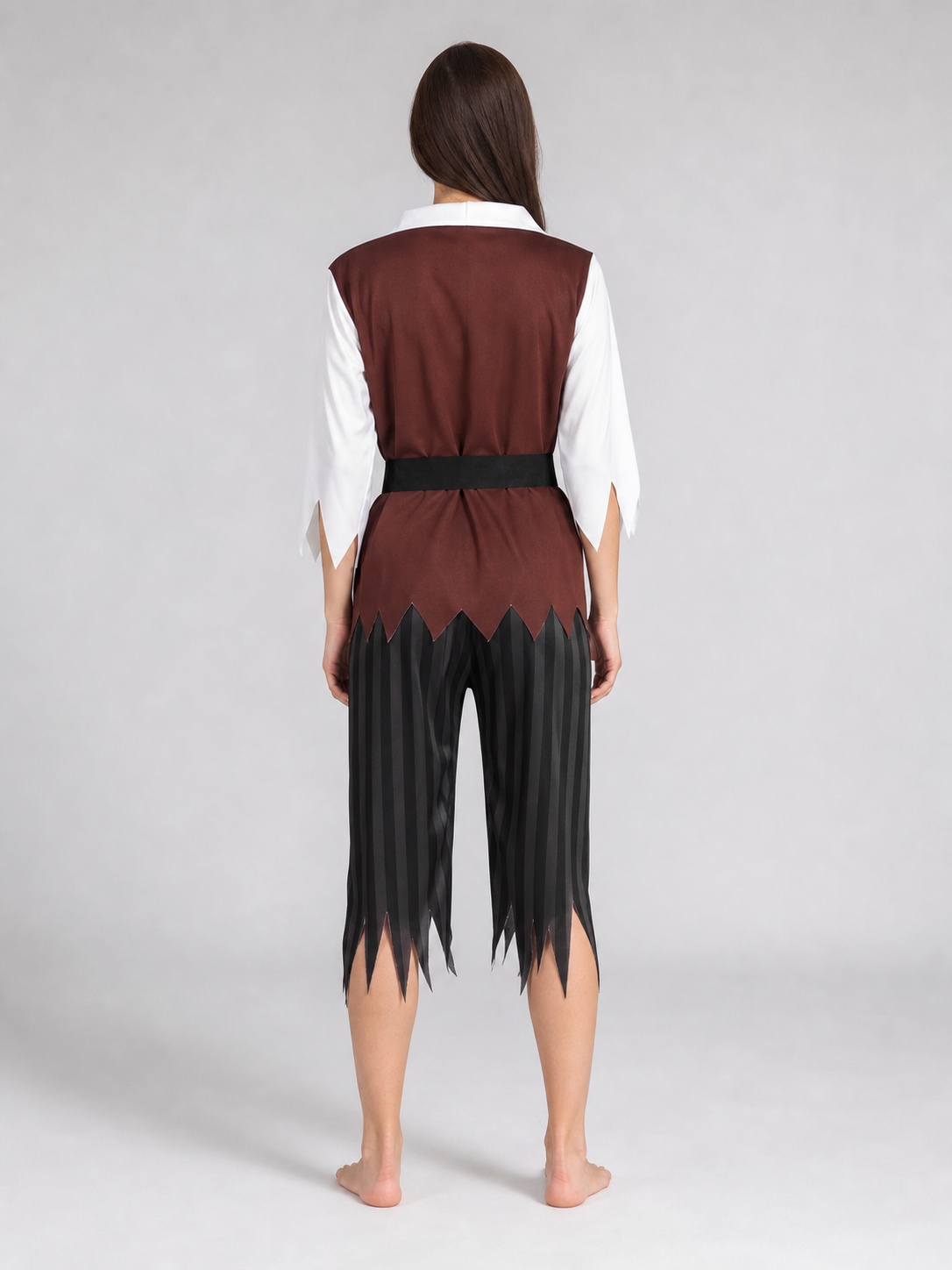 Adult Pirate Costume for Halloween and Cosplay back view
