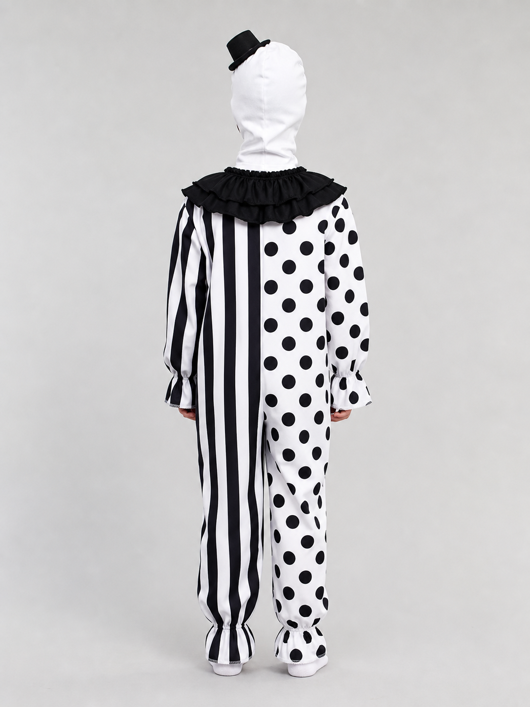 Clown Jumpsuit Costume for Halloween and the Stage back view