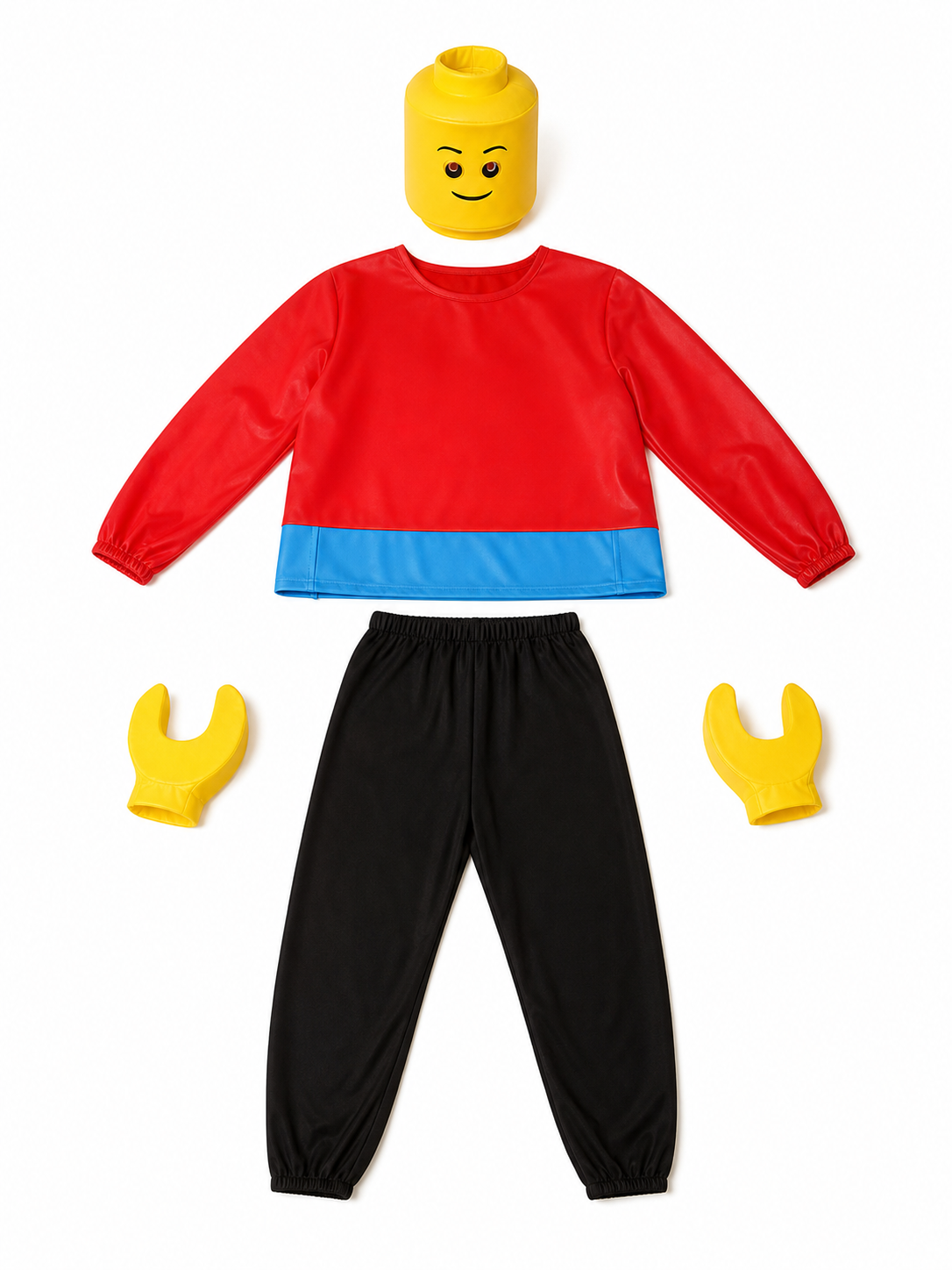 Minecraft-Style Block Character Costume for Parties