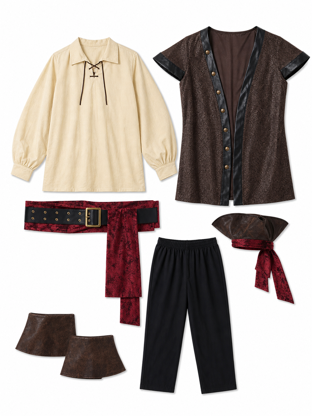 Pirate Costume for Halloween and Themed Parties