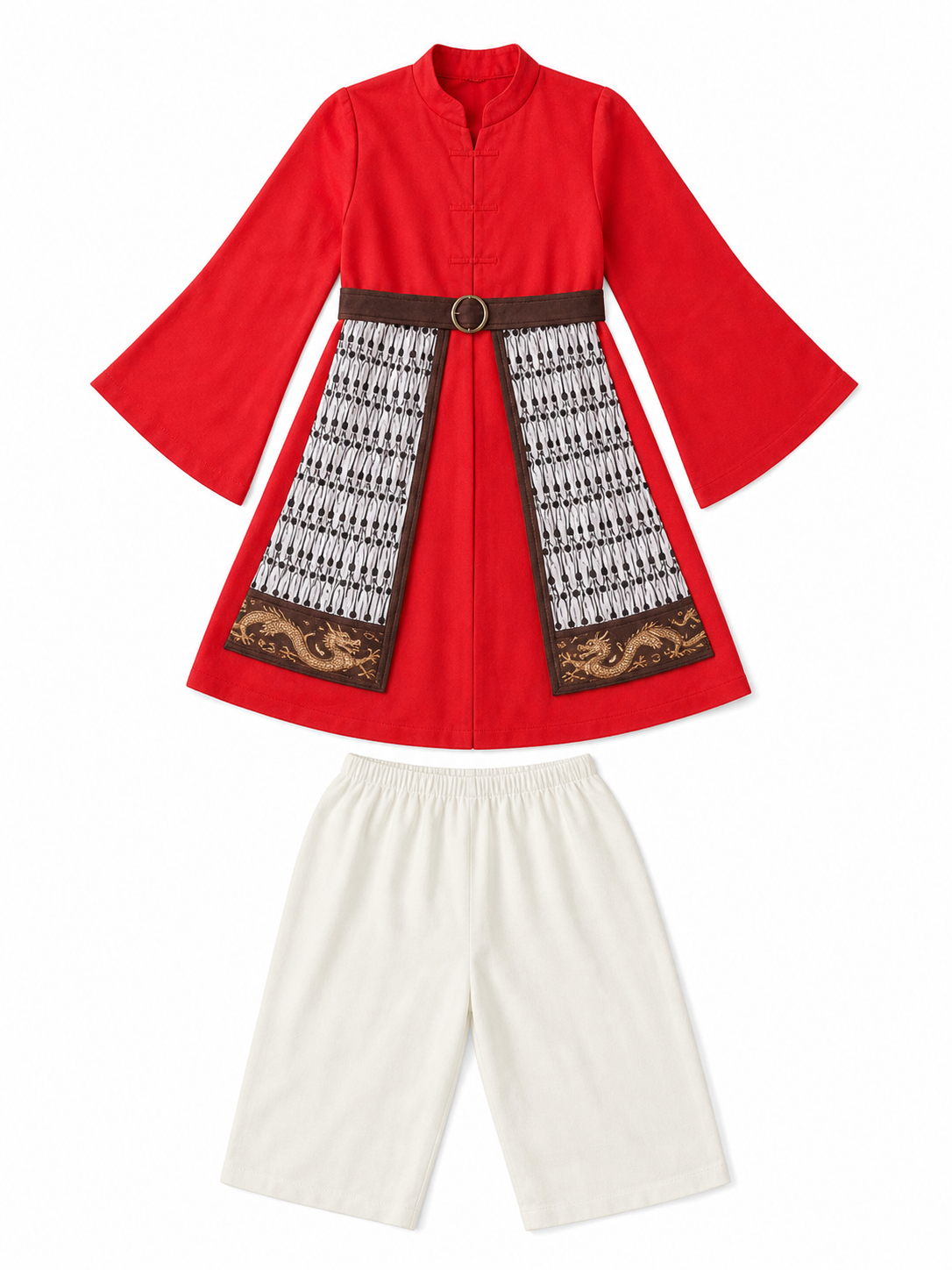 Mulan-Style Carnival Costume for Performances