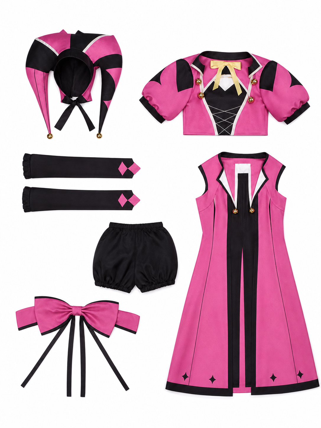 “Circus of Freaks” Cosplay Costume with Headwear