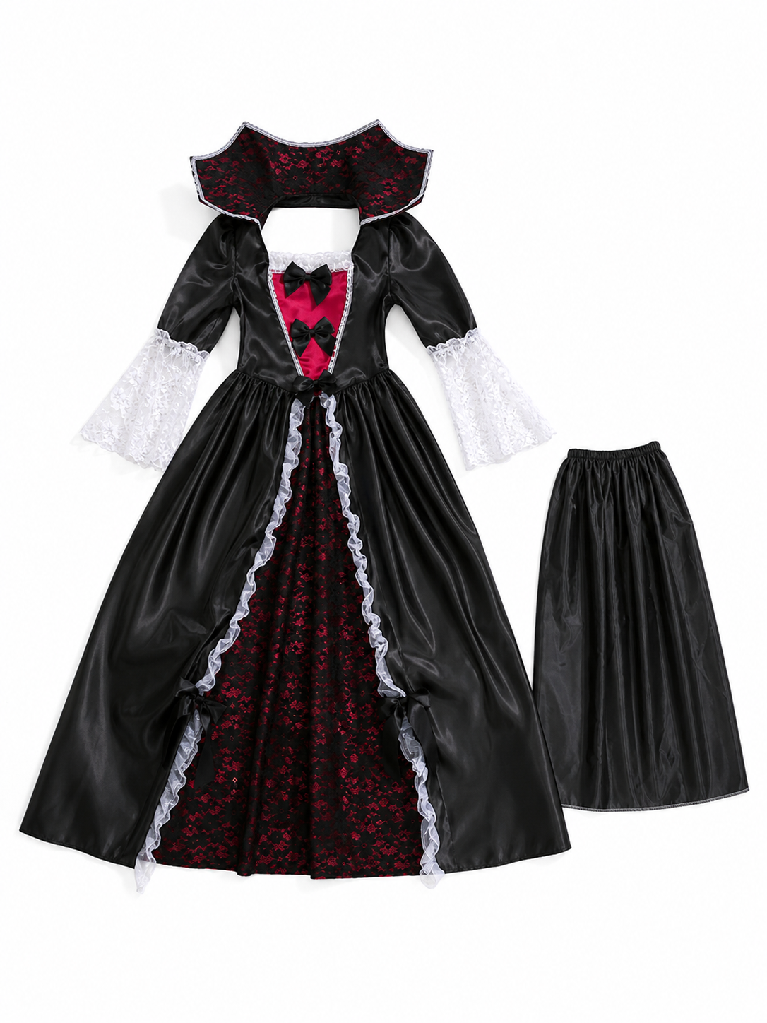 Gothic Vampire Costume Dress included items