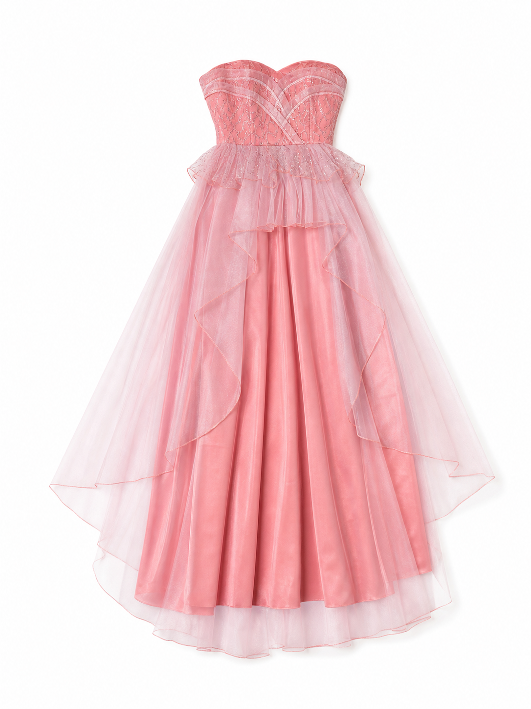 Pink Glinda Cosplay Dress Inspired by Wicked 2