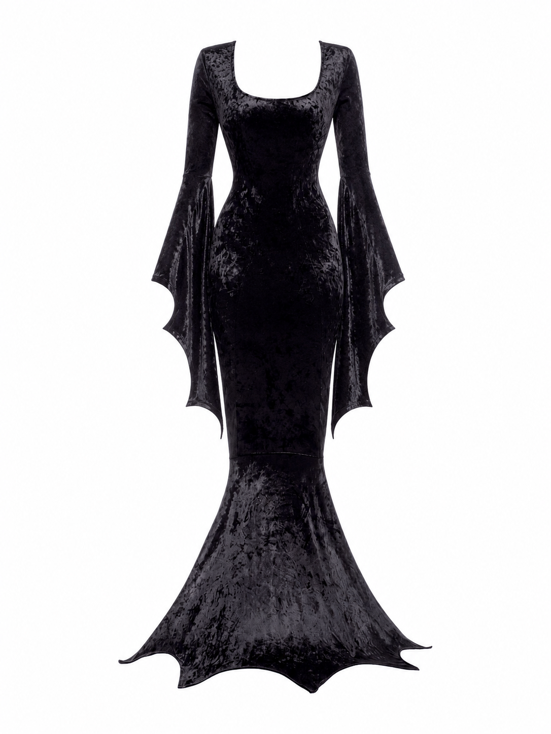 Halloween Vampire Costume with Wing Sleeves