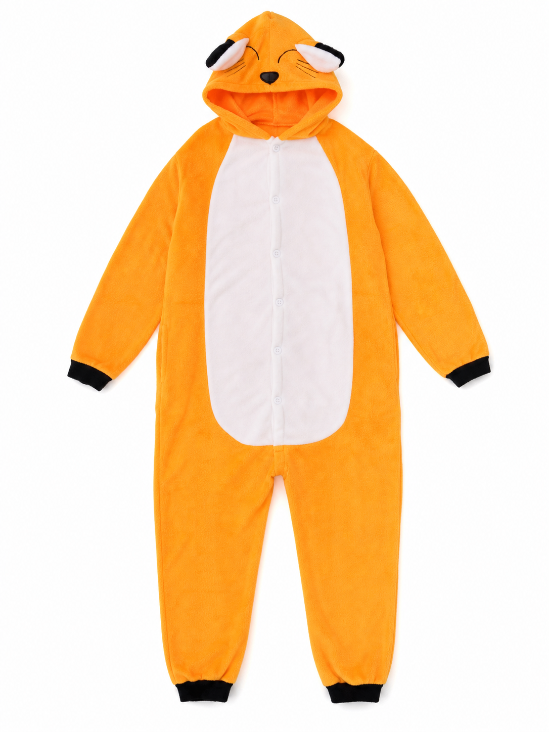 Fox Kigurumi Hooded Onesie for Sleep and Costume included items