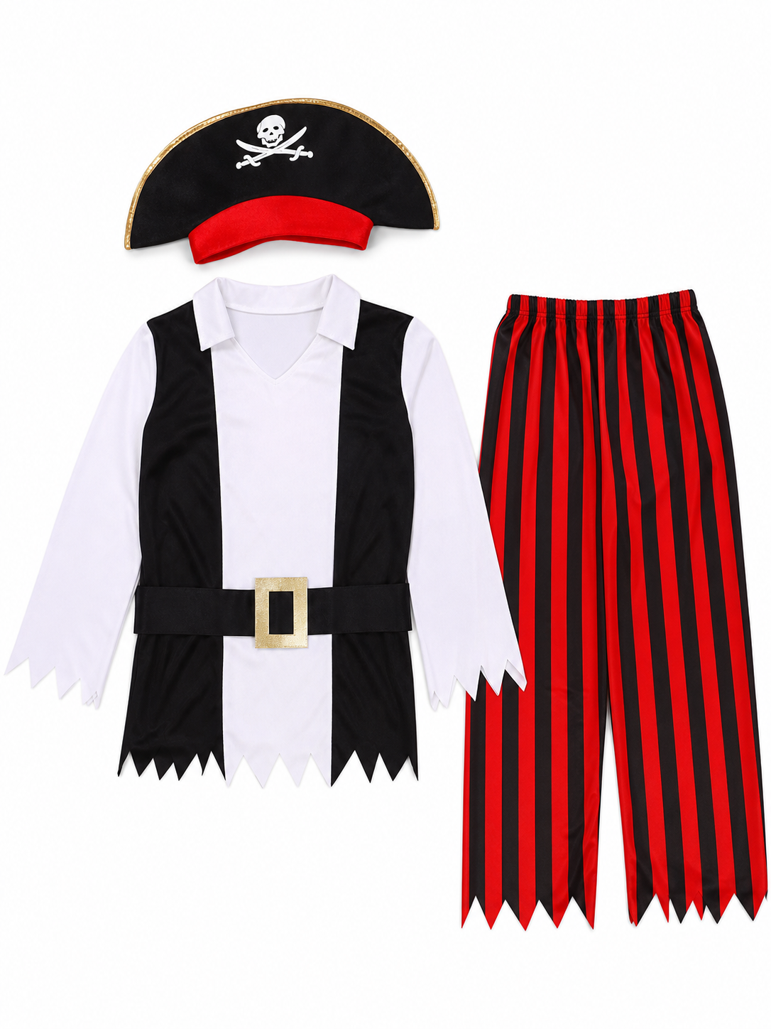 Children's Pirate Costume with Hat