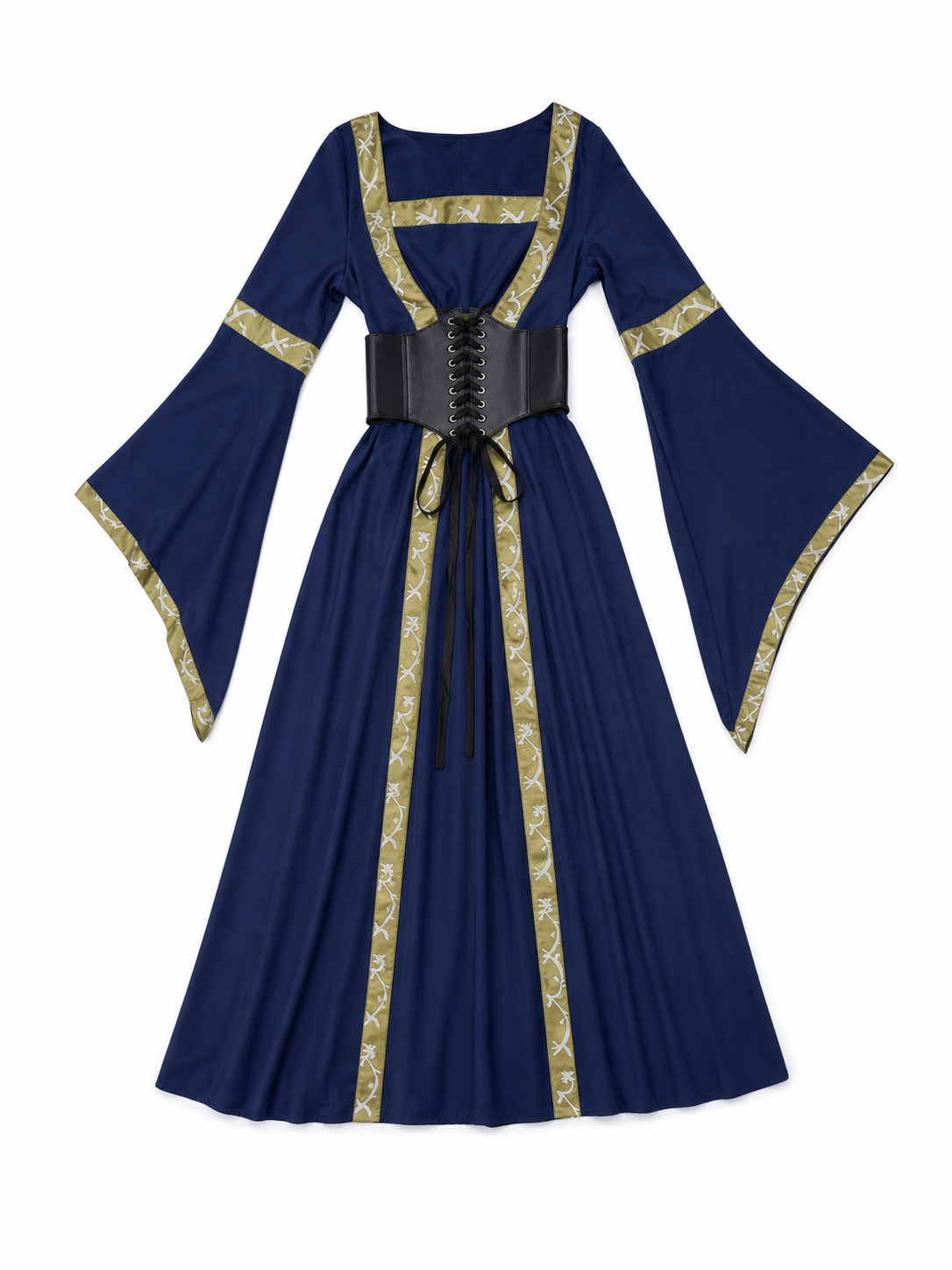 Medieval Fantasy Hooded Dress