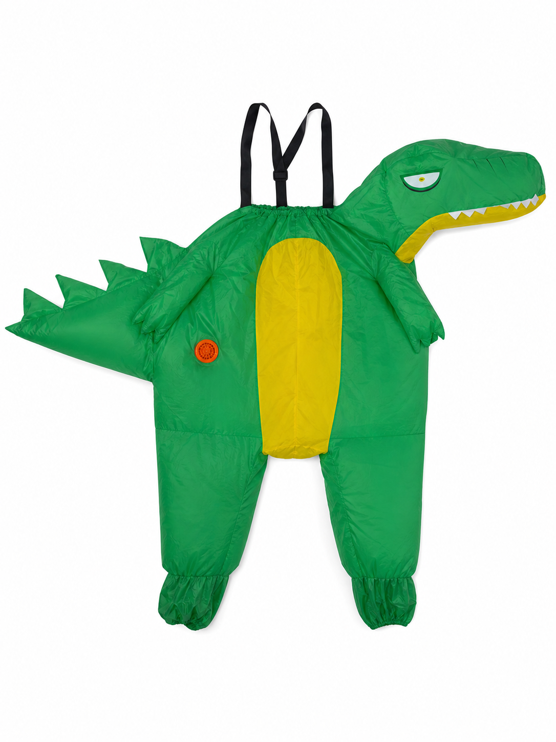 Inflatable crocodile costume for Halloween and parties included items