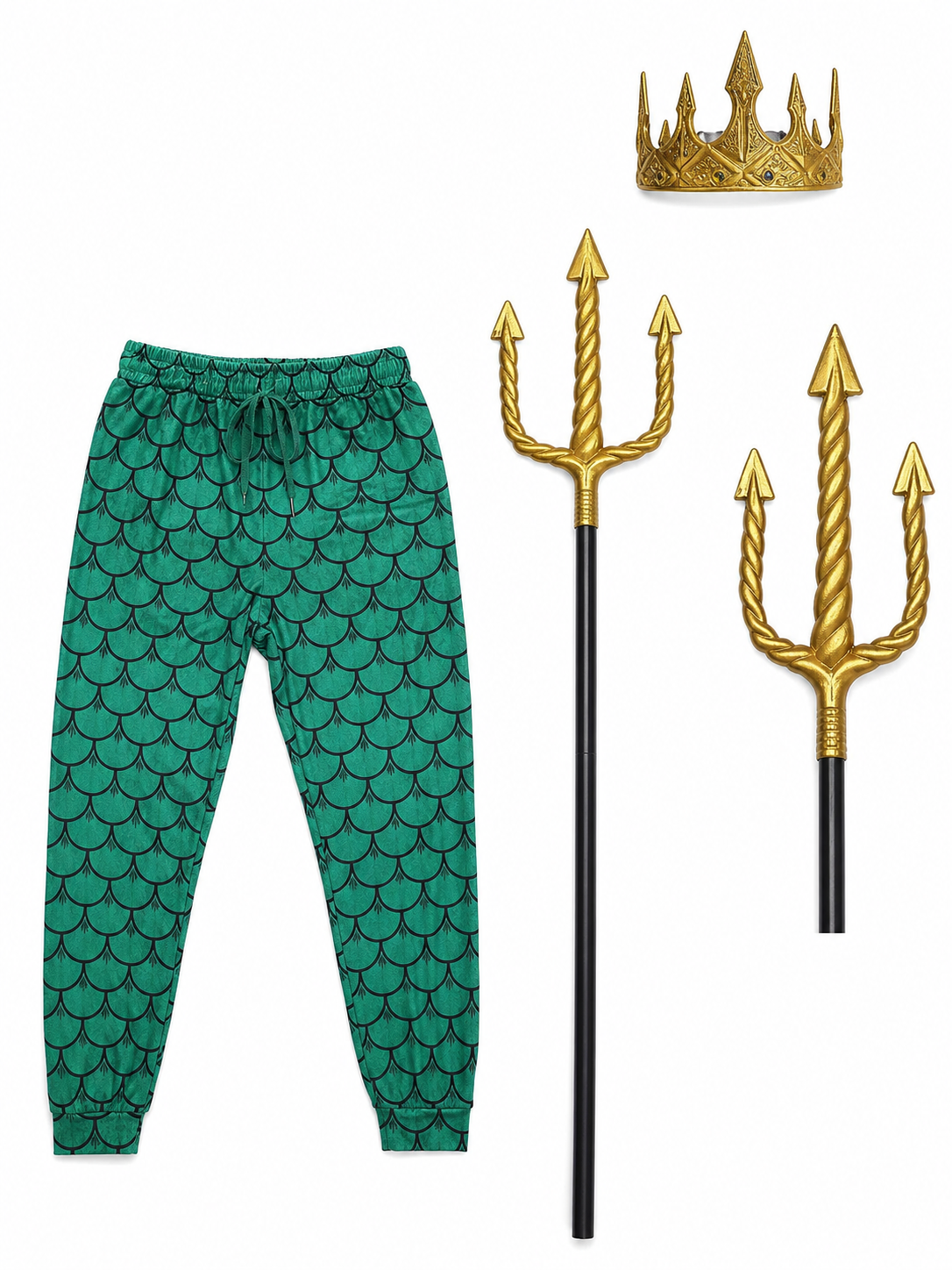 Cosplay Set: Costume with Green Pants