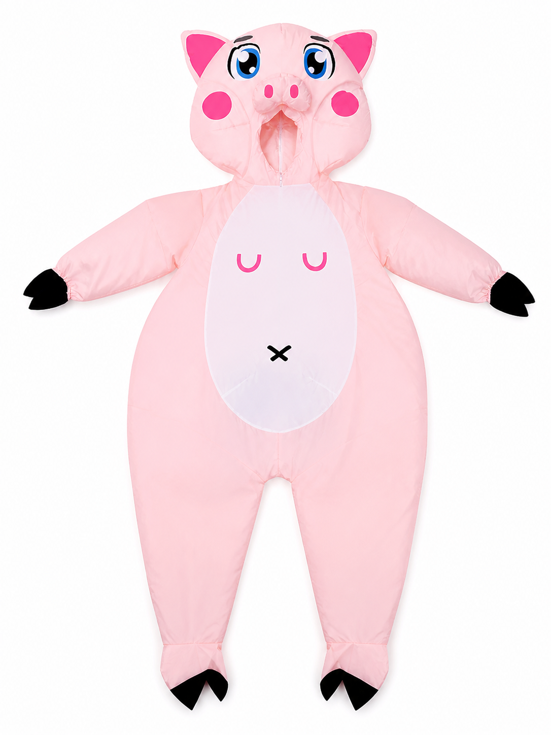 Inflatable Pig Costume for Parties and Halloween included items