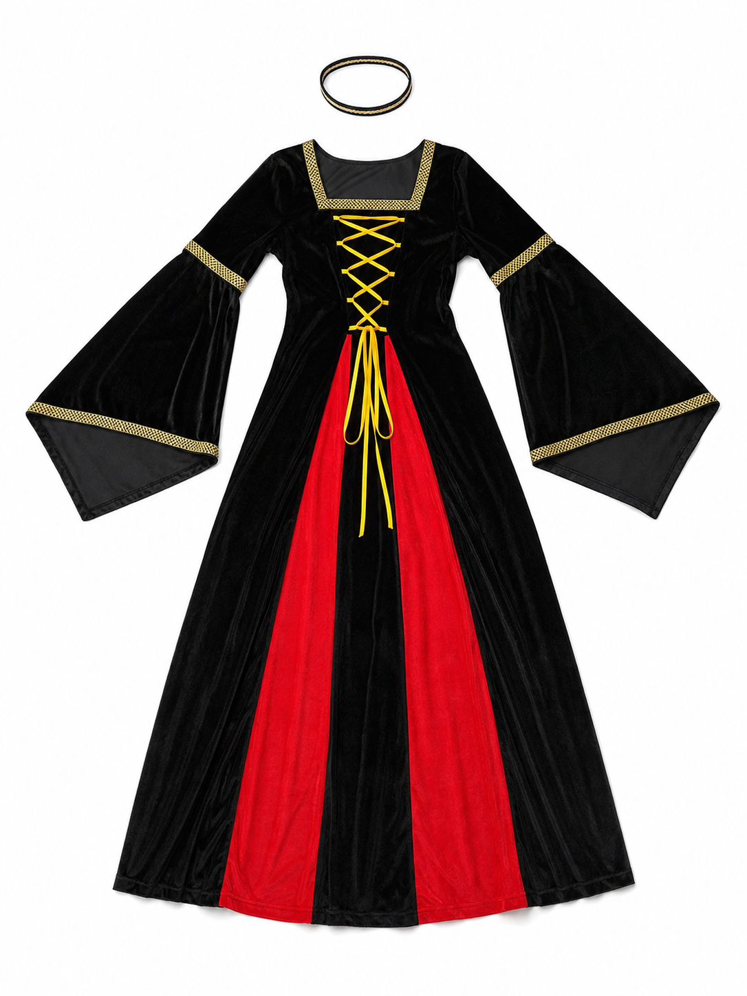 European Court-Style Vampire Carnival Costume included items