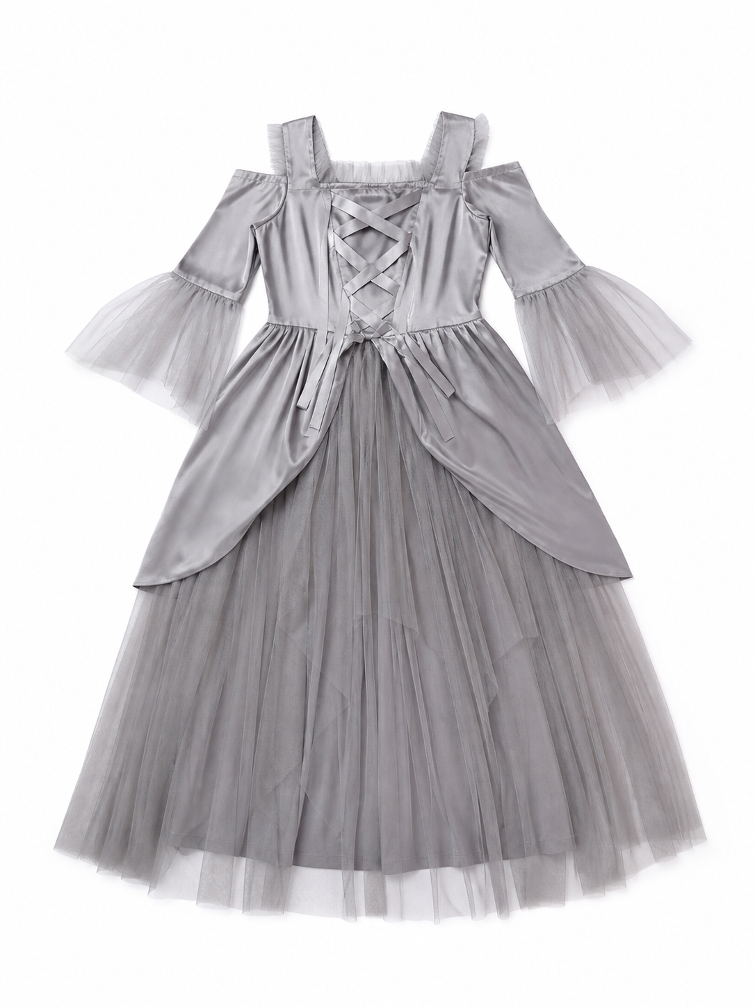 Long Fantasy-Style Cosplay Dress included items