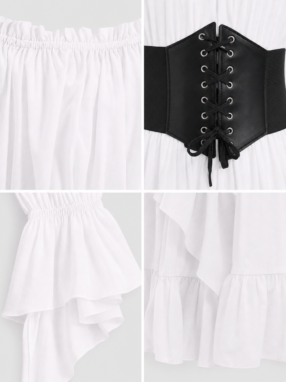Medieval Maxi Dress with Corset Panel